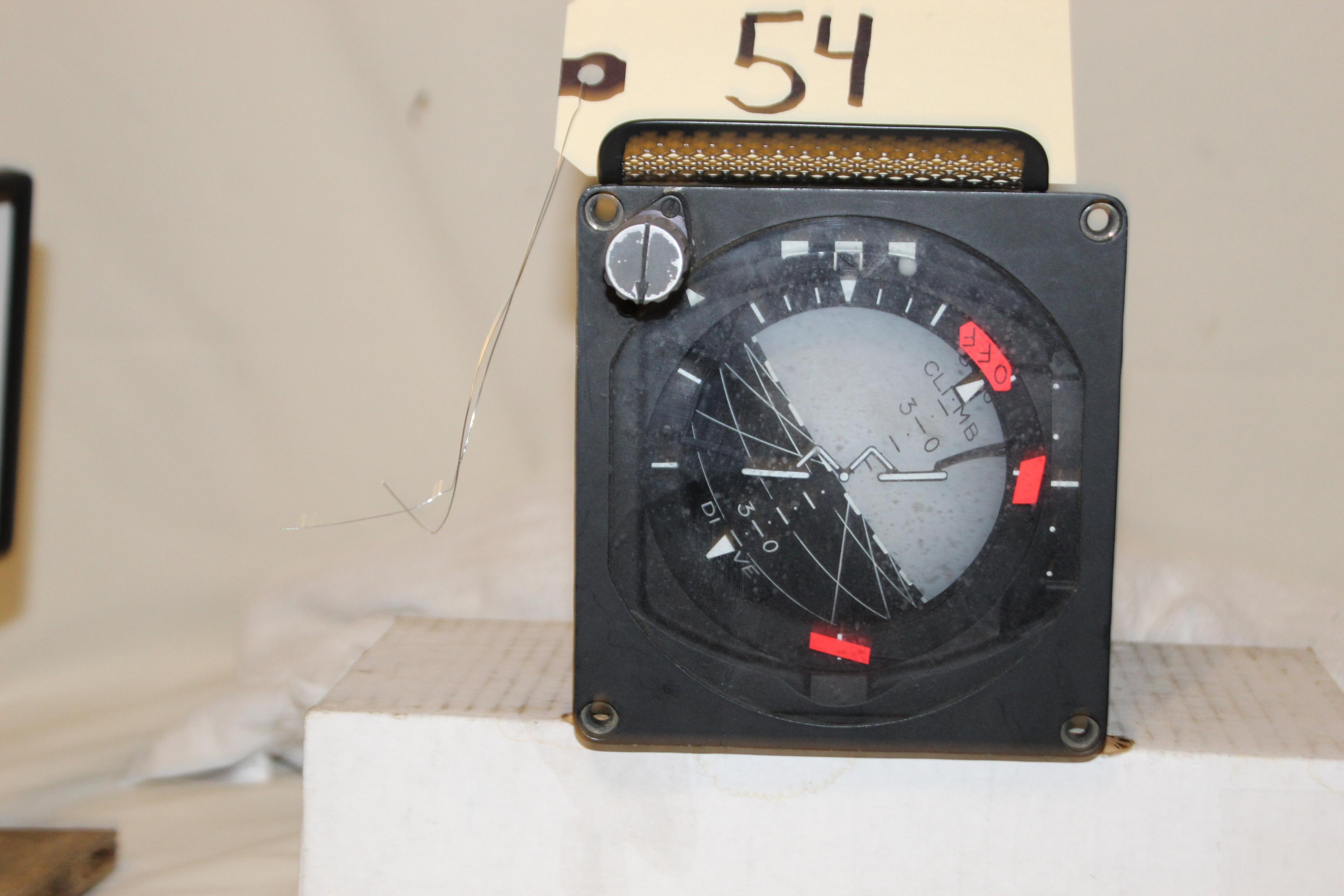 Astronautics Attitude Indicator Aru-2b/a Pn 102379-1