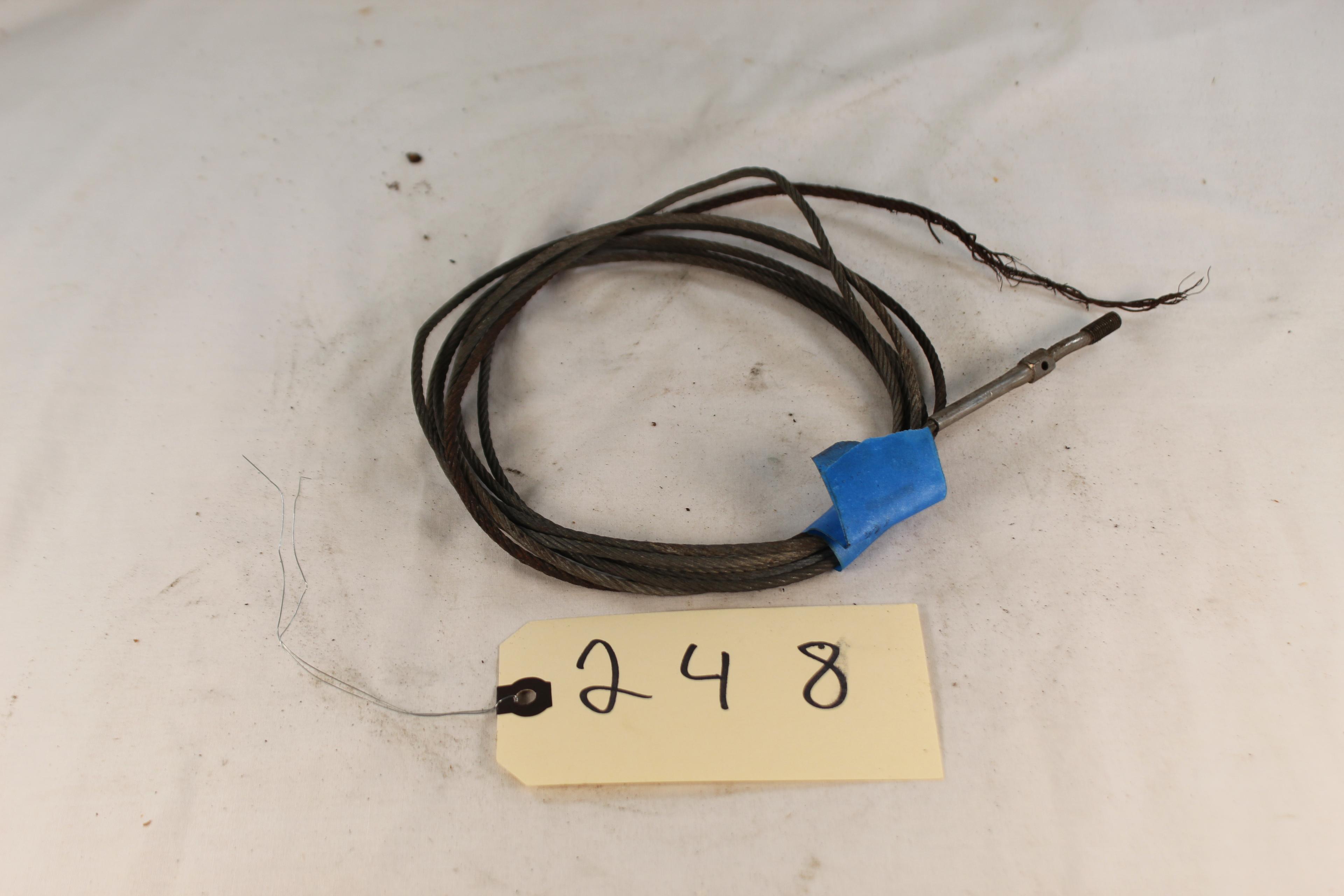 AIRCRAFT CONTROL ASSEMBLY ROUGHLY 130IN