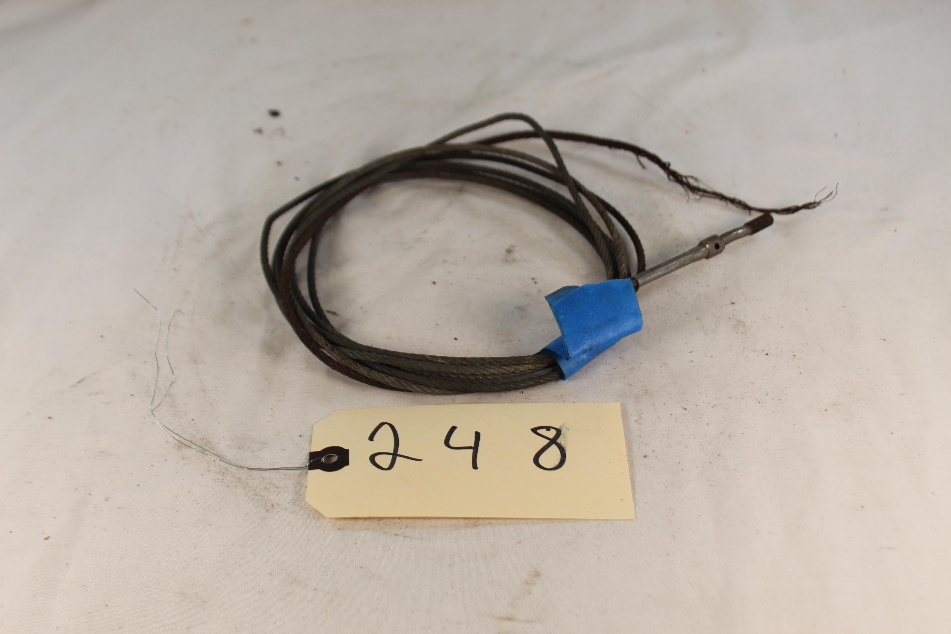 AIRCRAFT CONTROL ASSEMBLY ROUGHLY 130IN