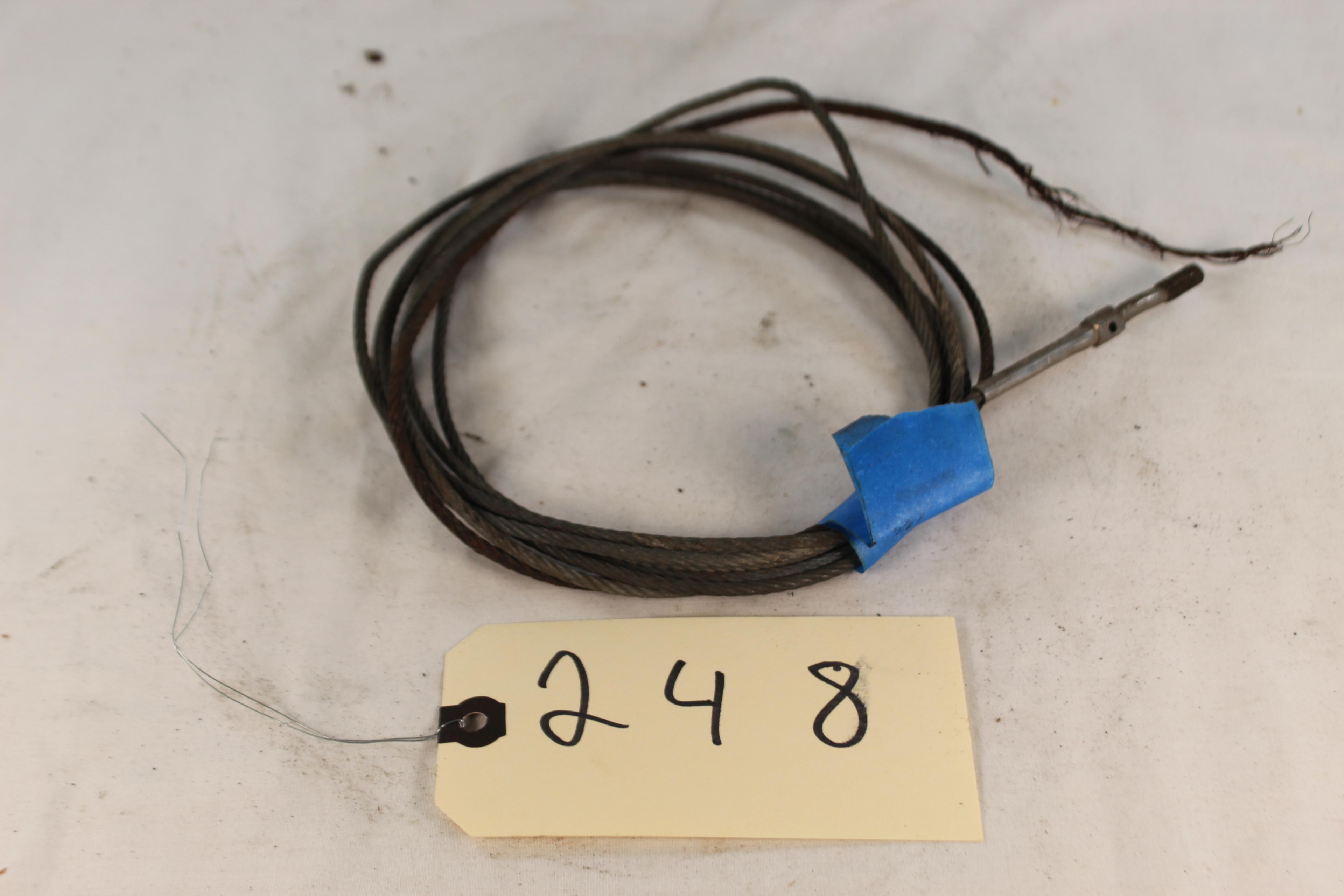 AIRCRAFT CONTROL ASSEMBLY ROUGHLY 130IN