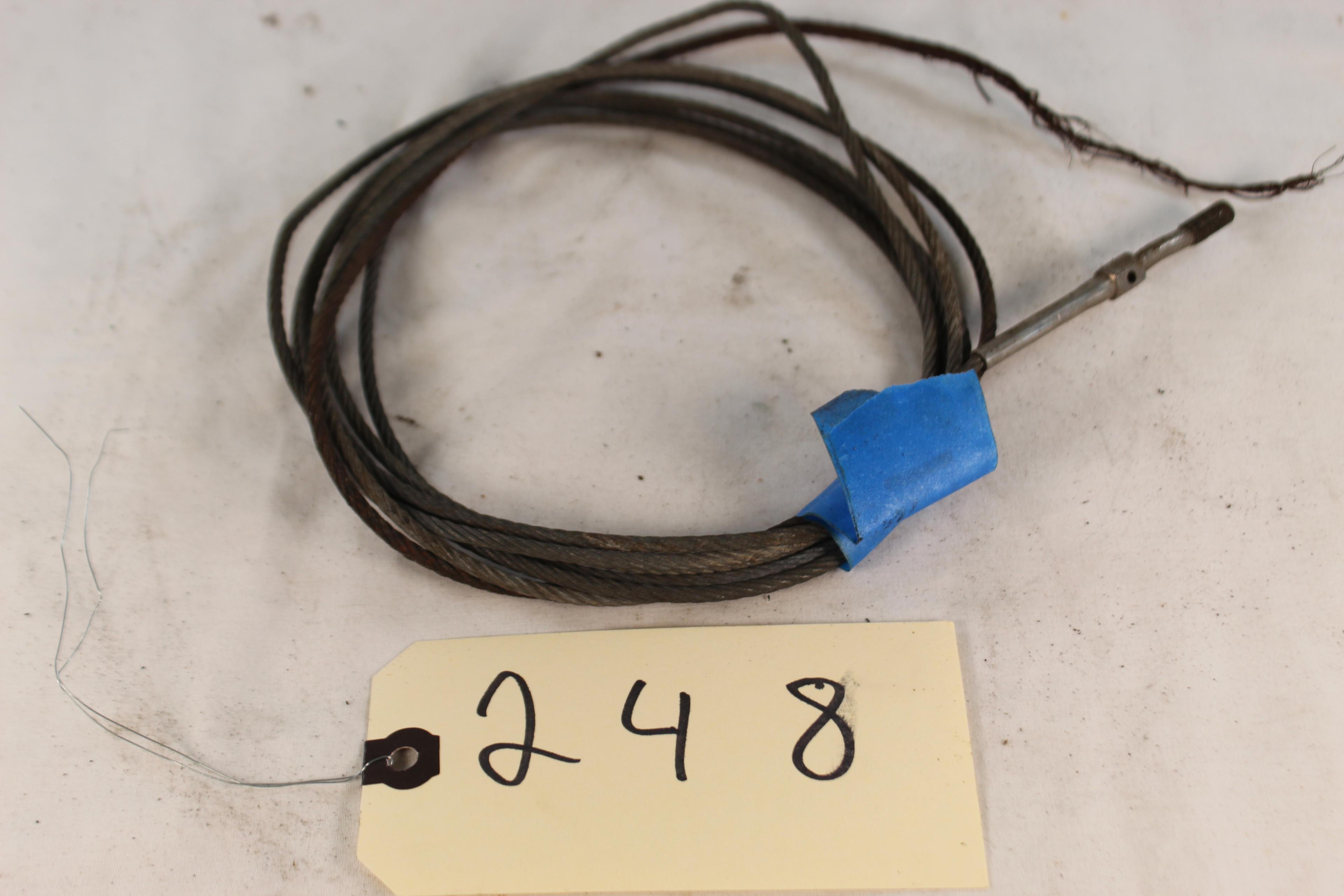 AIRCRAFT CONTROL ASSEMBLY ROUGHLY 130IN