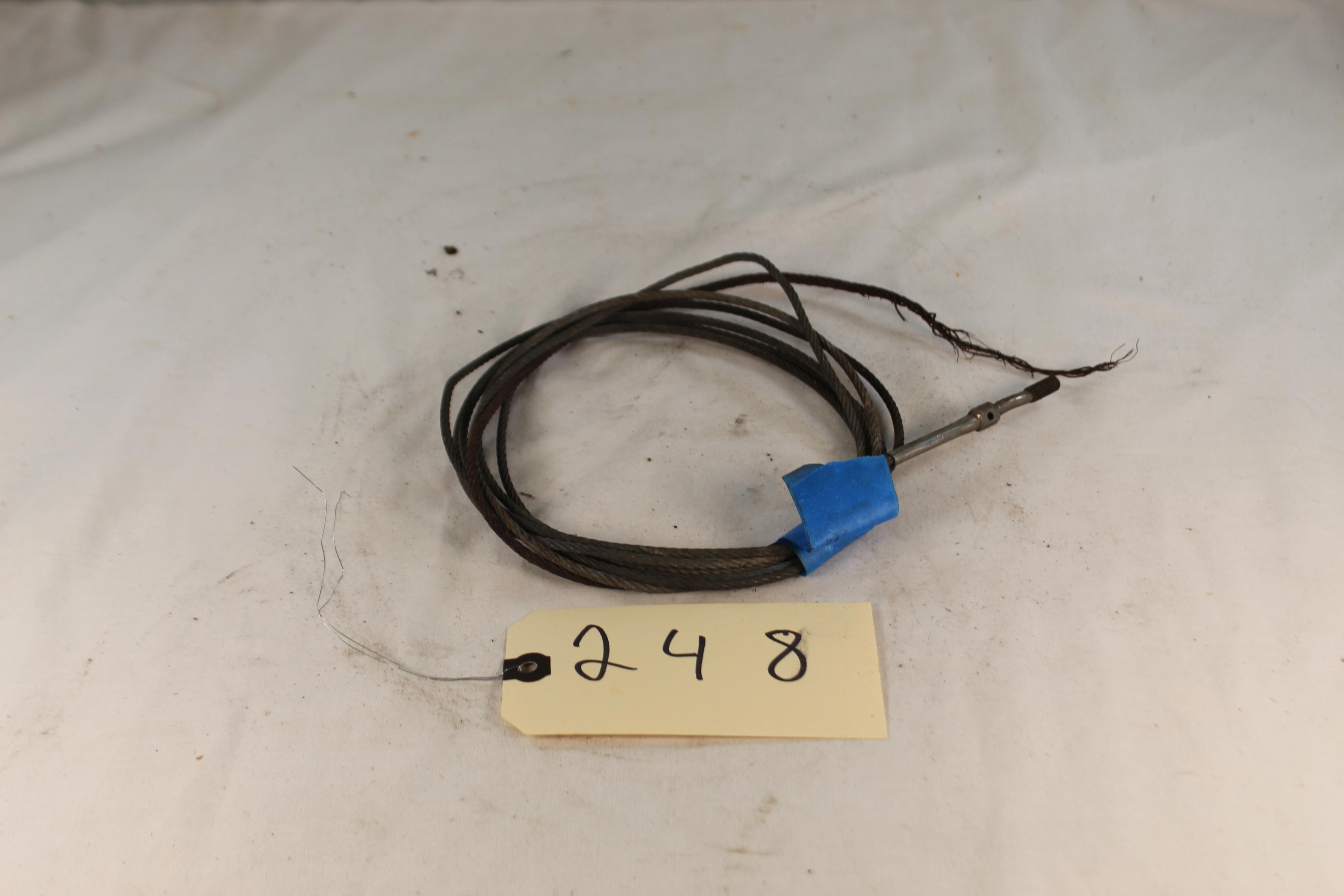 AIRCRAFT CONTROL ASSEMBLY ROUGHLY 130IN