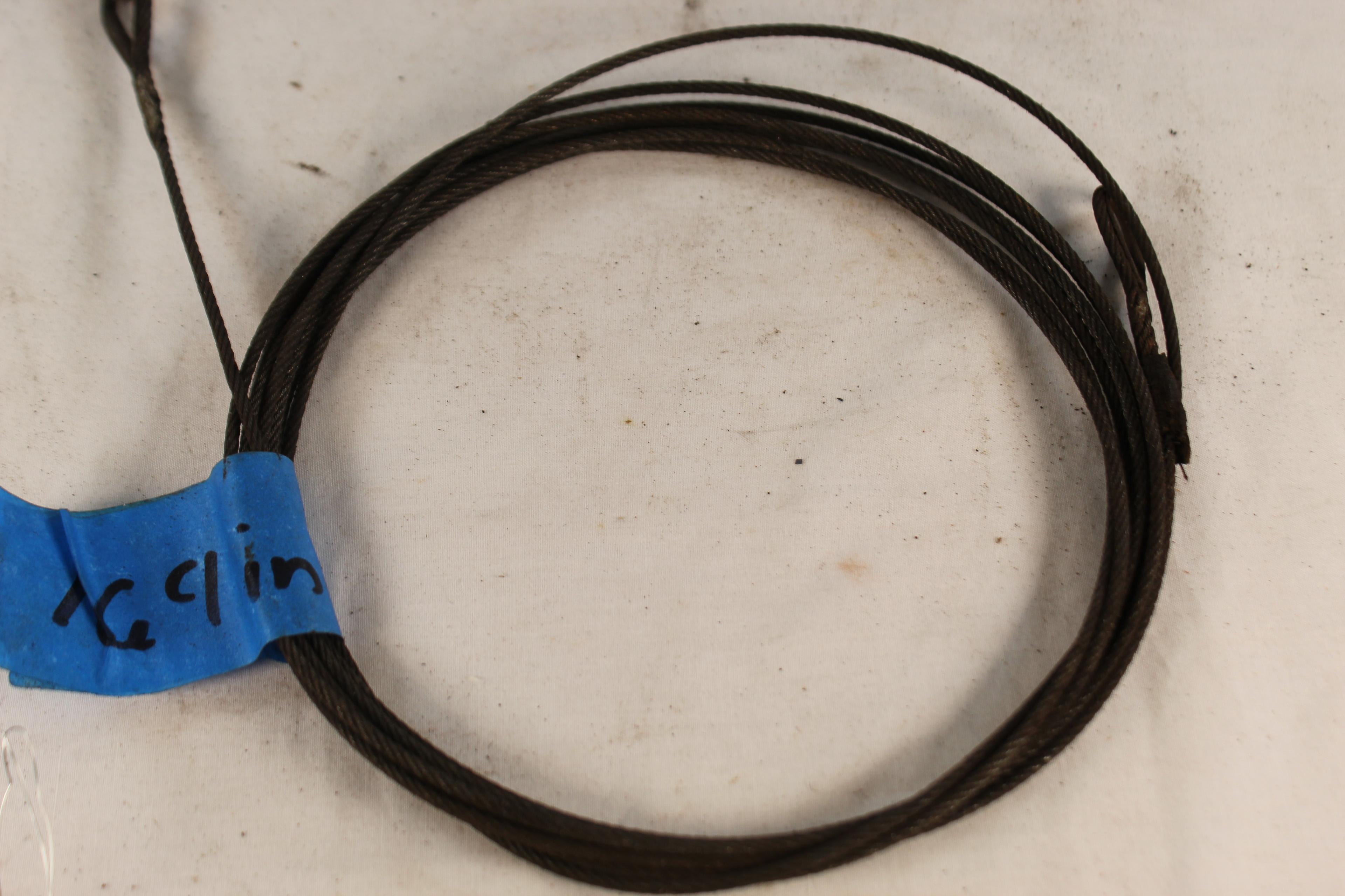 AIRCRAFT CONTROL ASSEMBLY ROUGHLY 169IN