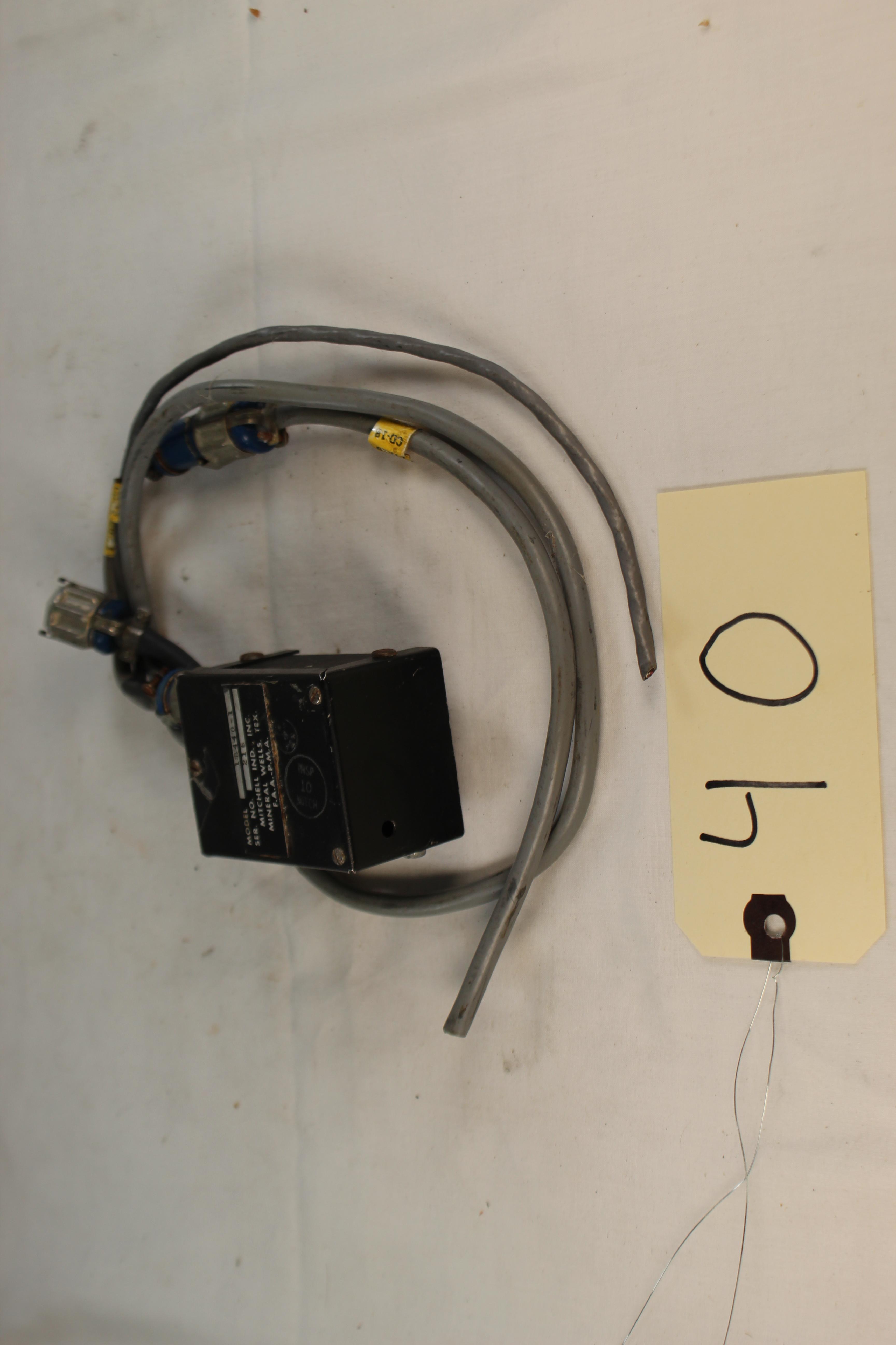 MITCHELL IND. INC. RELAY BOX M/N 1B440-1
