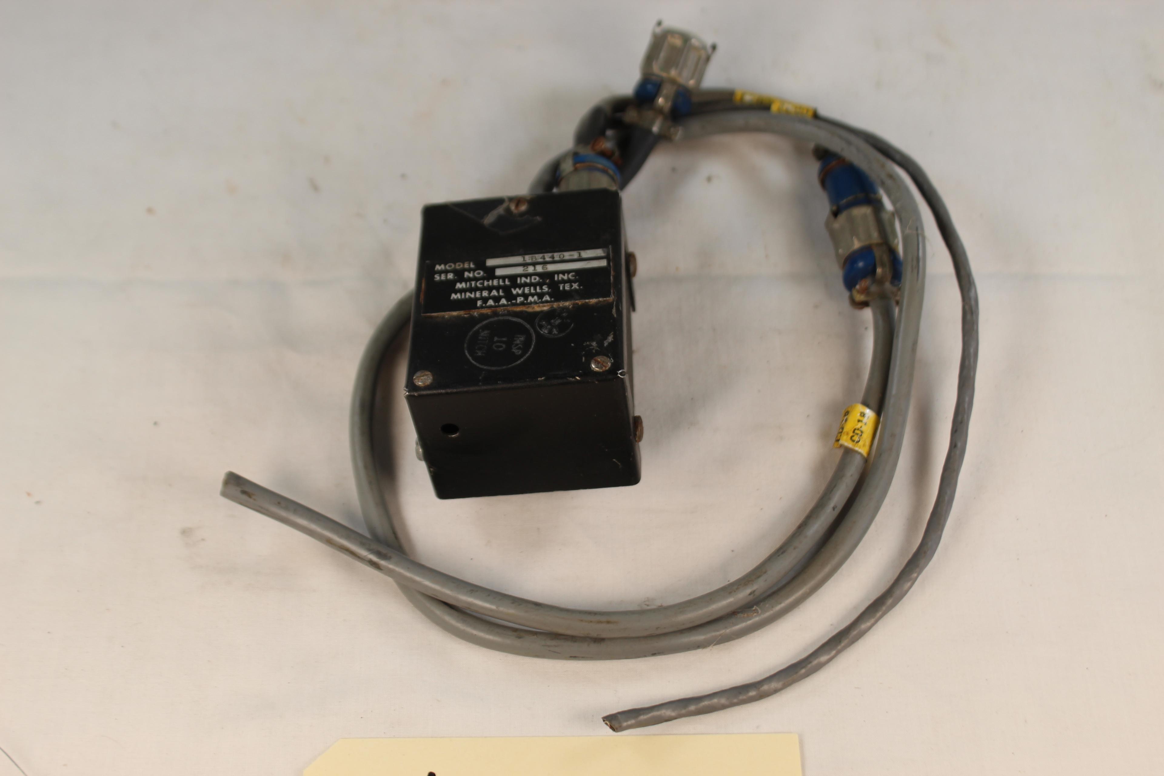 MITCHELL IND. INC. RELAY BOX M/N 1B440-1