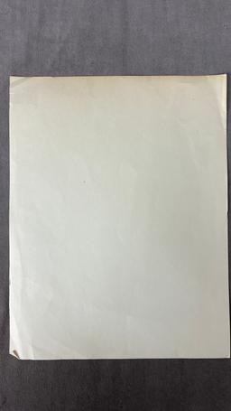 Terry Baldwin Vintage Diana Ross Lithograph Print Signed by Diana Ross