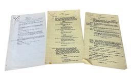 Vintage Jeerpers' Creepers Script Collection Lot