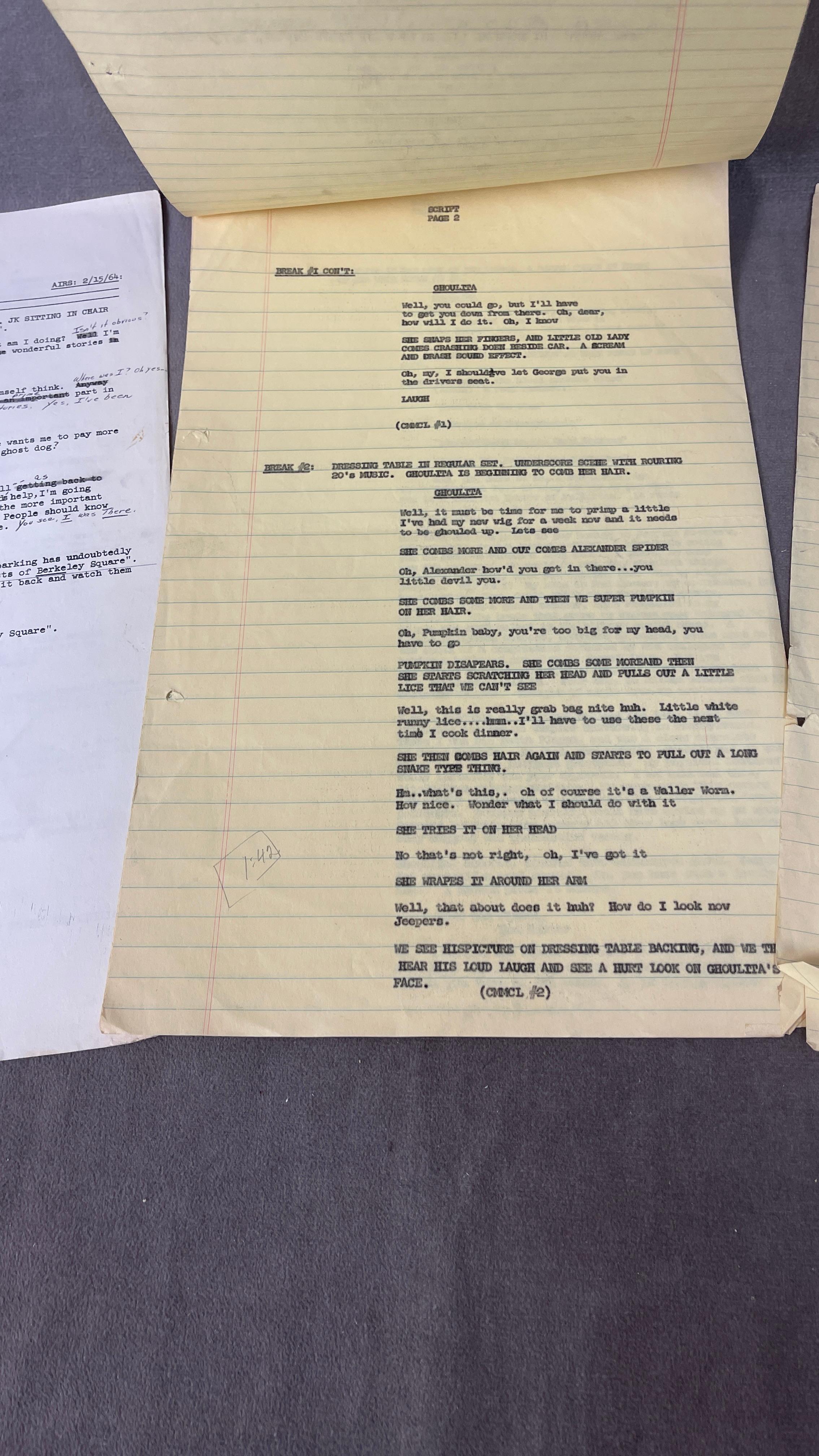 Vintage Jeerpers' Creepers Script Collection Lot