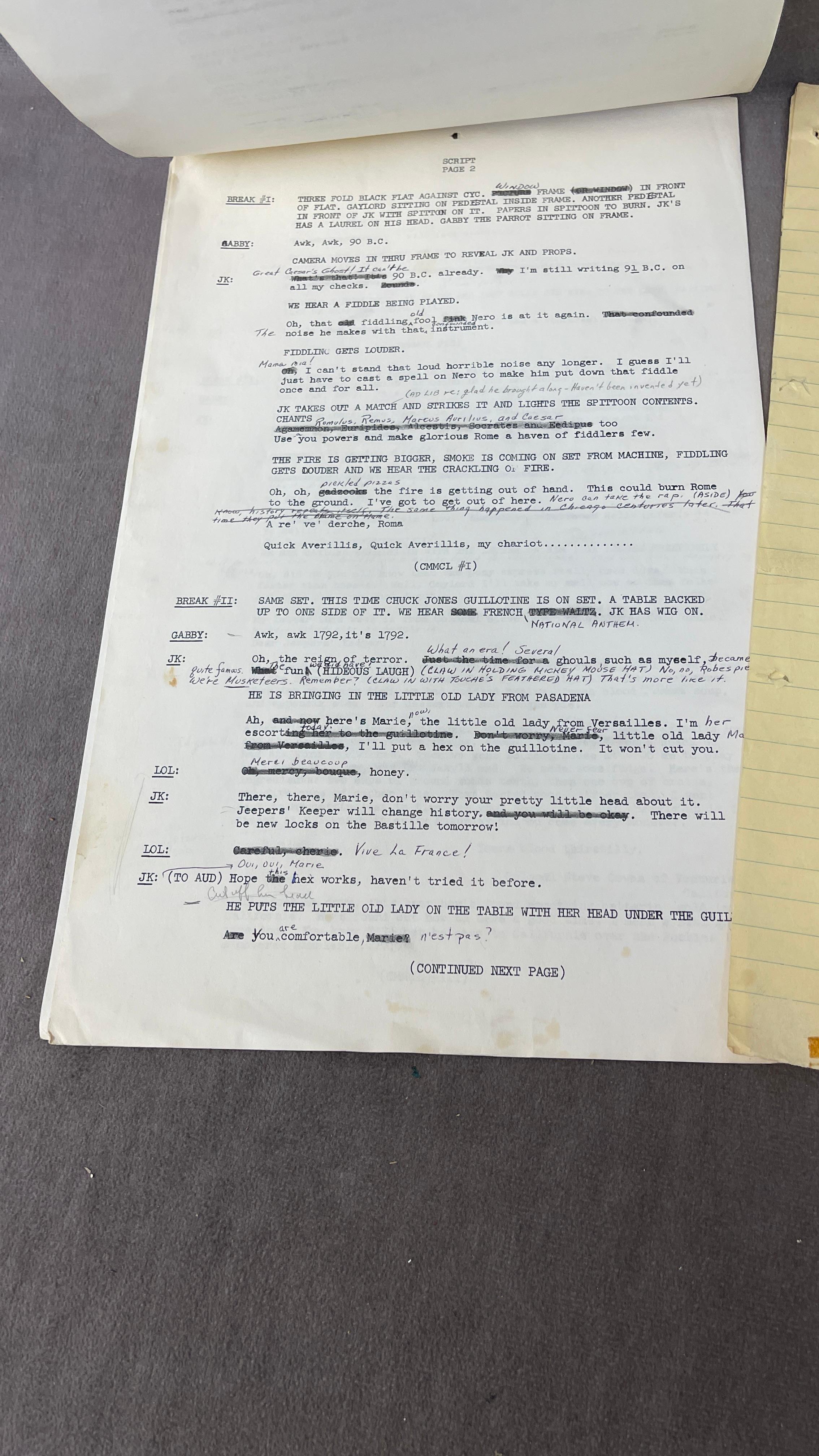 Vintage Jeerpers' Creepers Script Collection Lot