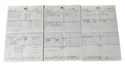 War of the Worlds, Mannix and Love Story Call Sheet Lot