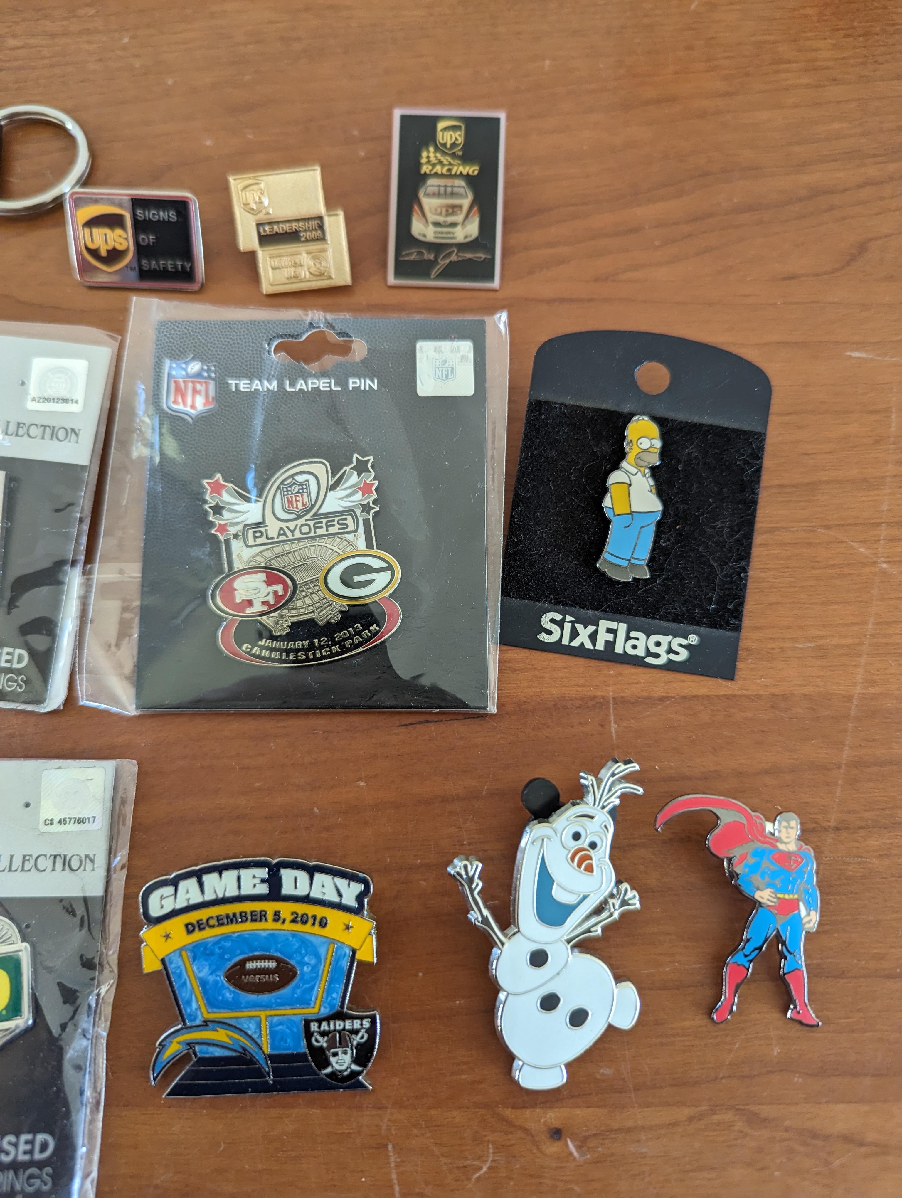 Pins and Keychains