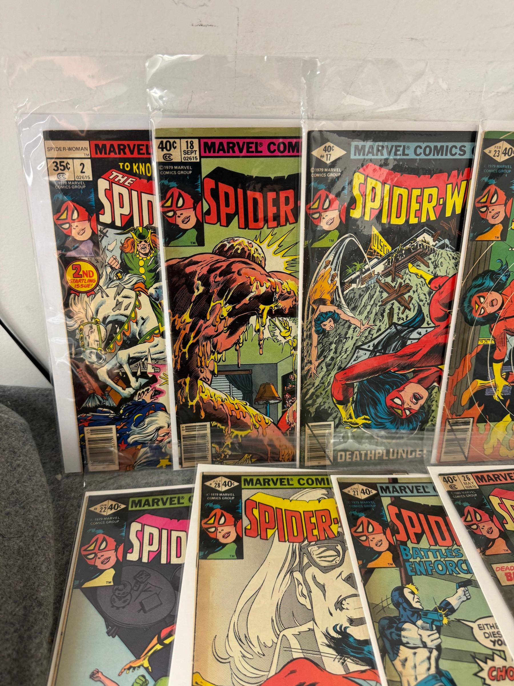 COMIC BOOK SPIDER-WOMAN COLLECTION LOT