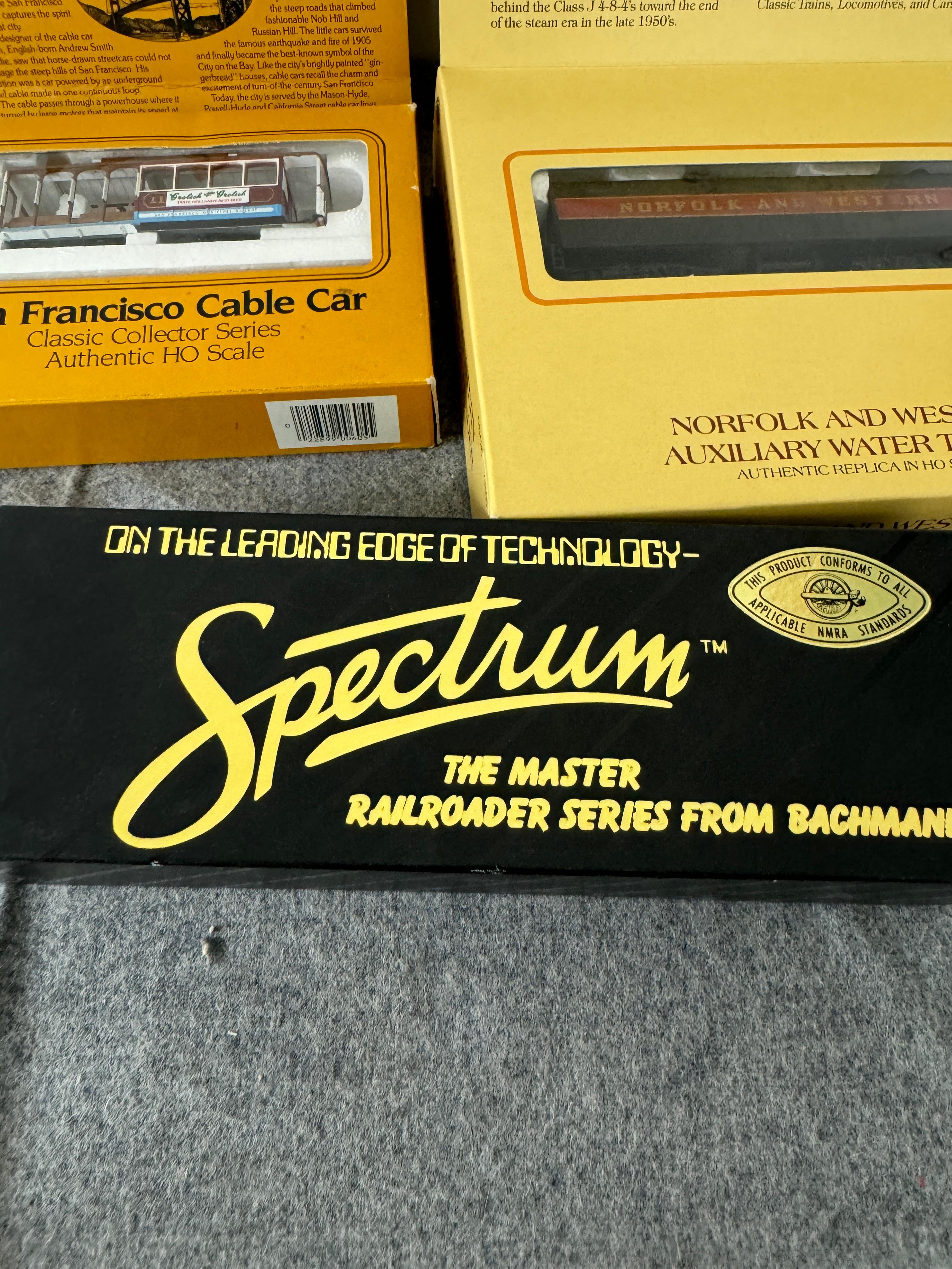 Vintage Bachmann Spectrum The Master Railroader Series HO Scale Collection Lot