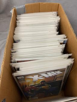Comic Book Short Box 120+ Comics Collection Lot Unchecked