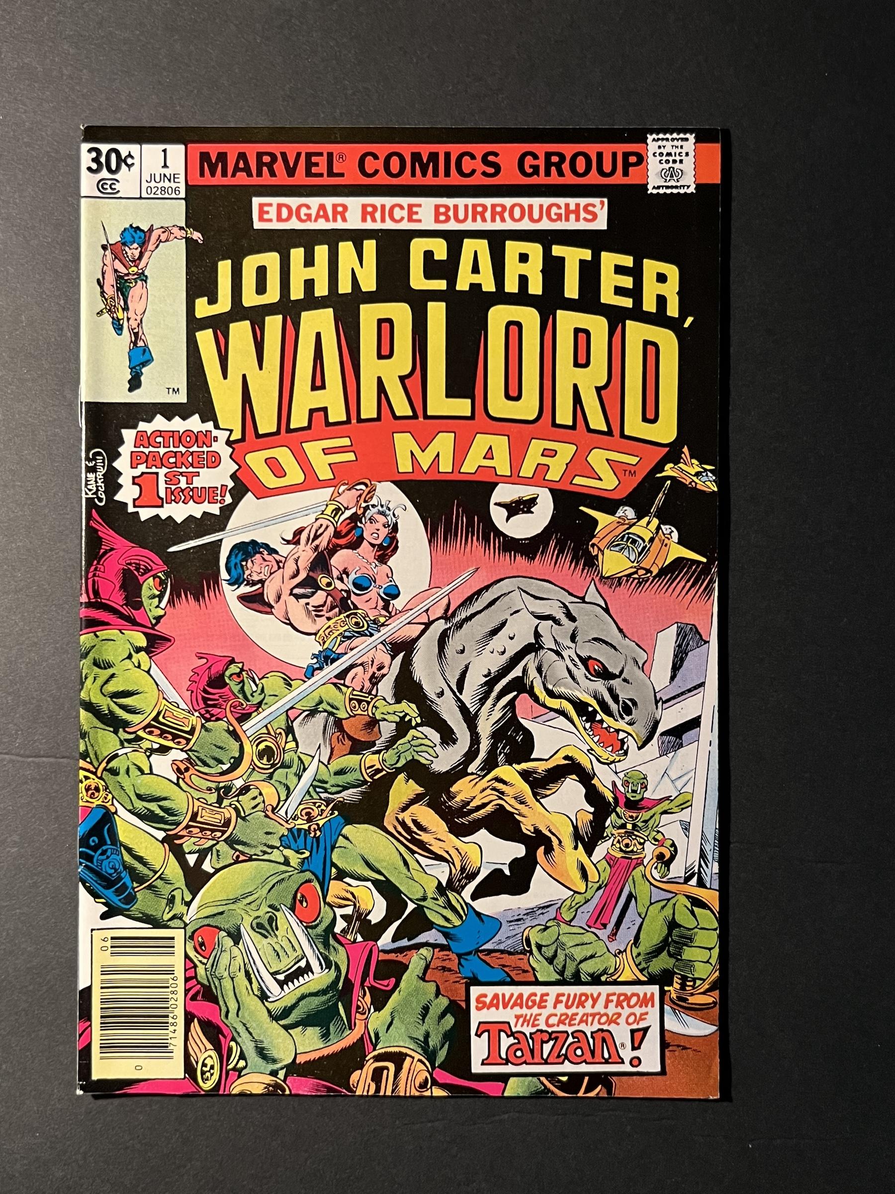 John Carter, Warlord of Mars #1 Marvel Comic Book