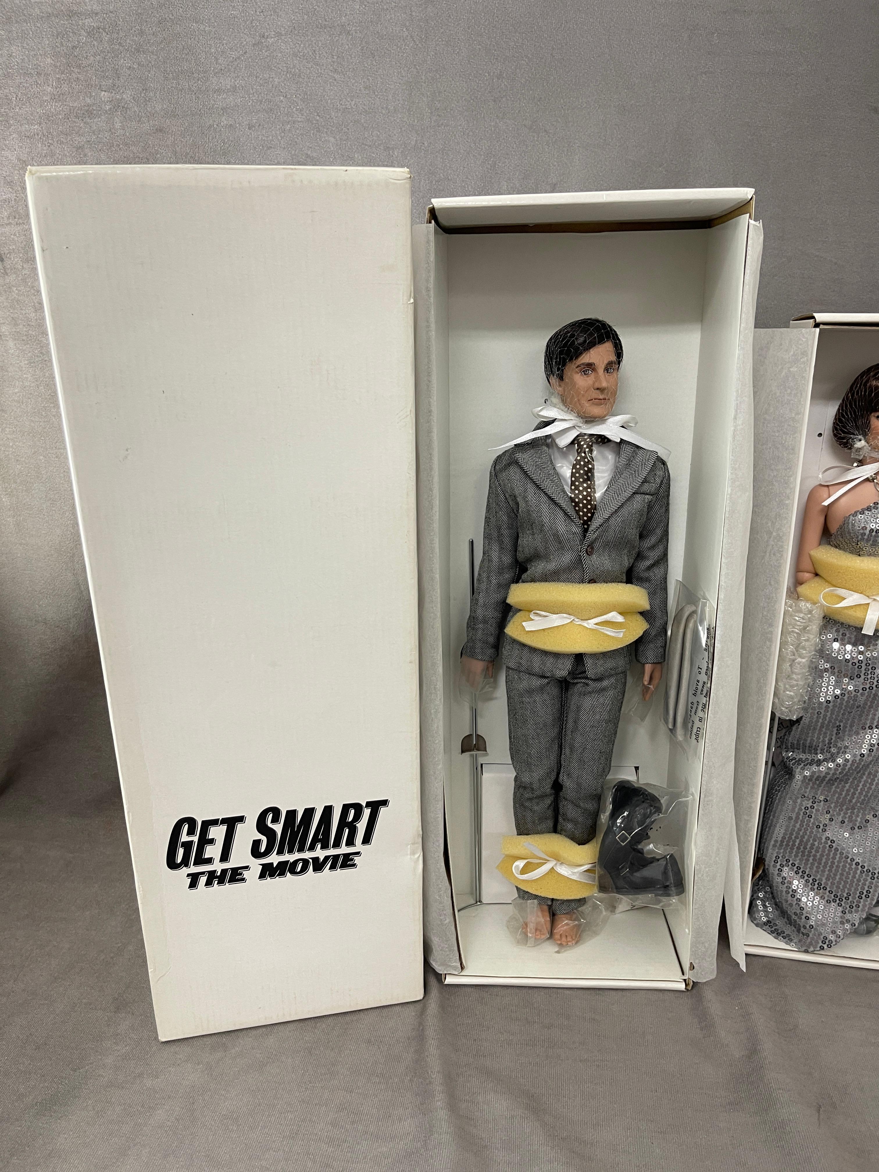 Get Smart Fashion Doll Steve Carell & Agent 99 Collection Lot