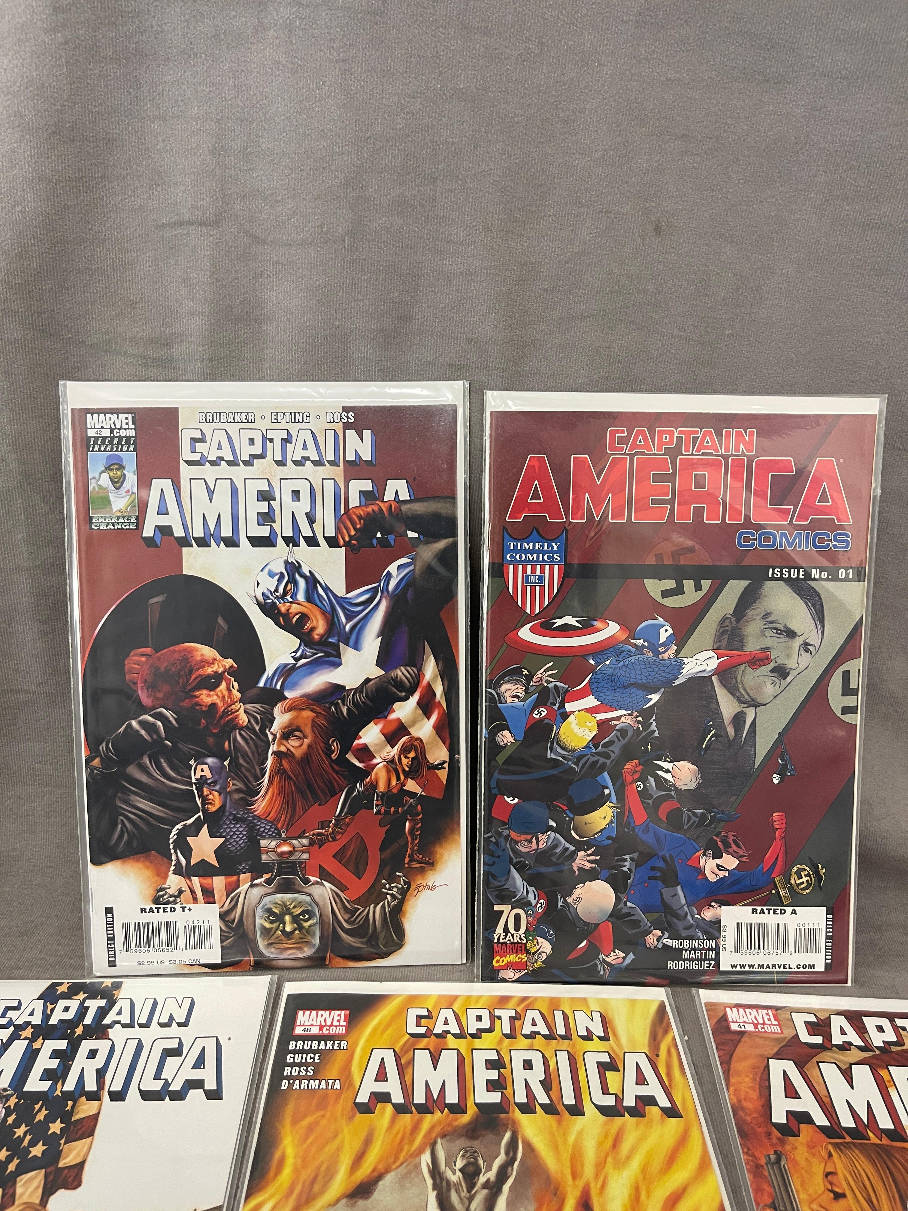 Marvel Captain America Comic Book Collection Lot