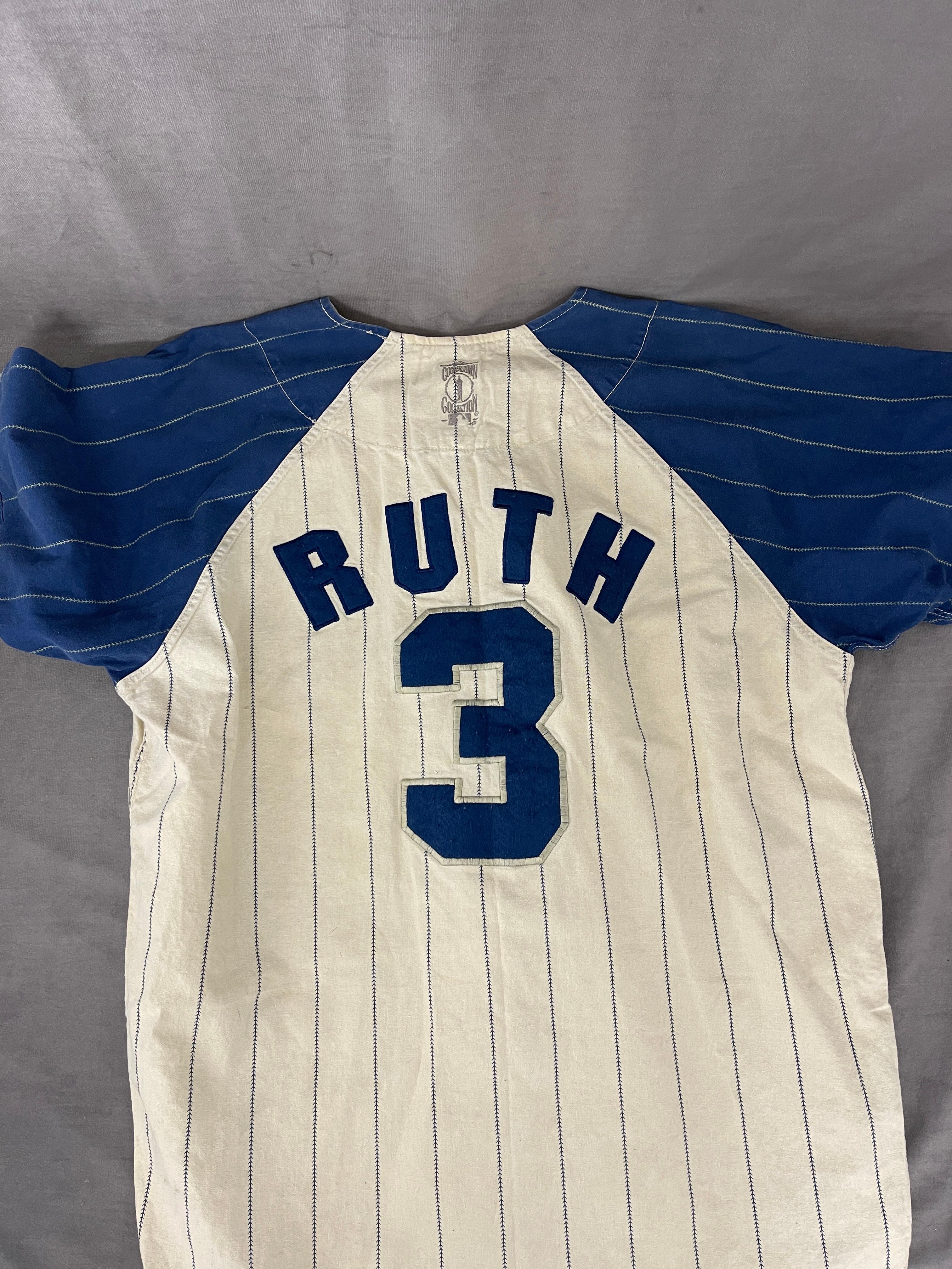 Babe Ruth Cooperstown Collection Yankees Babe Ruth Jersey