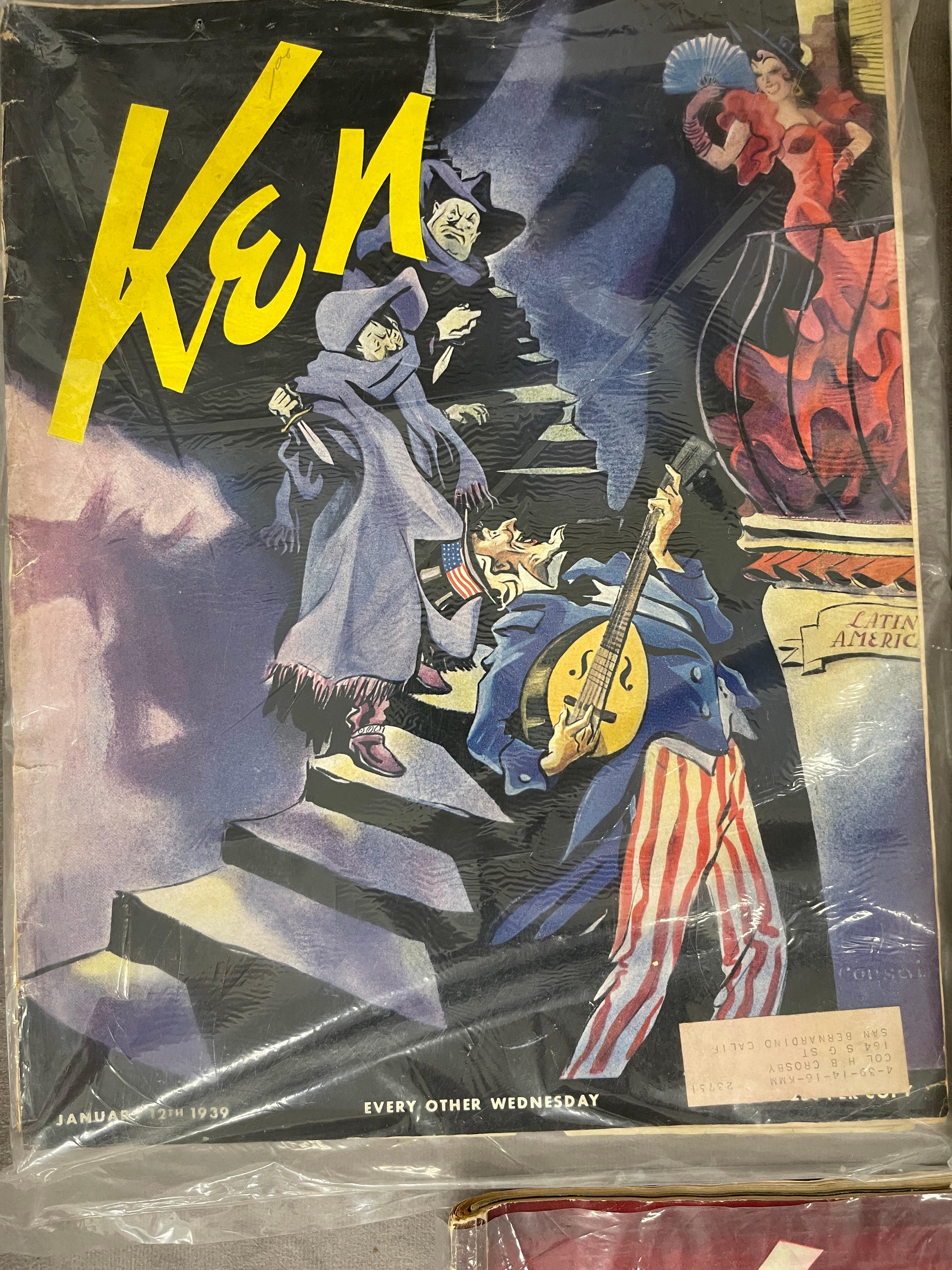 Vintage 1938-1939 Ken Magazine Lot