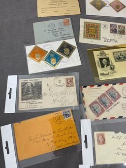 Stamp Cover Antique Postage Rare Collection Lot of 20