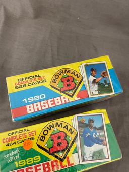 1989-1990 Sealed Complete Bowman Baseball Cards