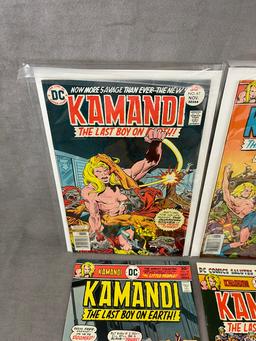 Kamandi #19, #28, #29, #41, #42, #43, #44, #45, #47 DC Comic Book Collection Lot