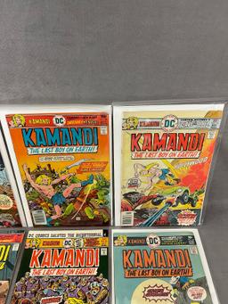 Kamandi #19, #28, #29, #41, #42, #43, #44, #45, #47 DC Comic Book Collection Lot