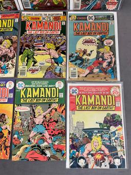 Kamandi #19, #28, #29, #41, #42, #43, #44, #45, #47 DC Comic Book Collection Lot