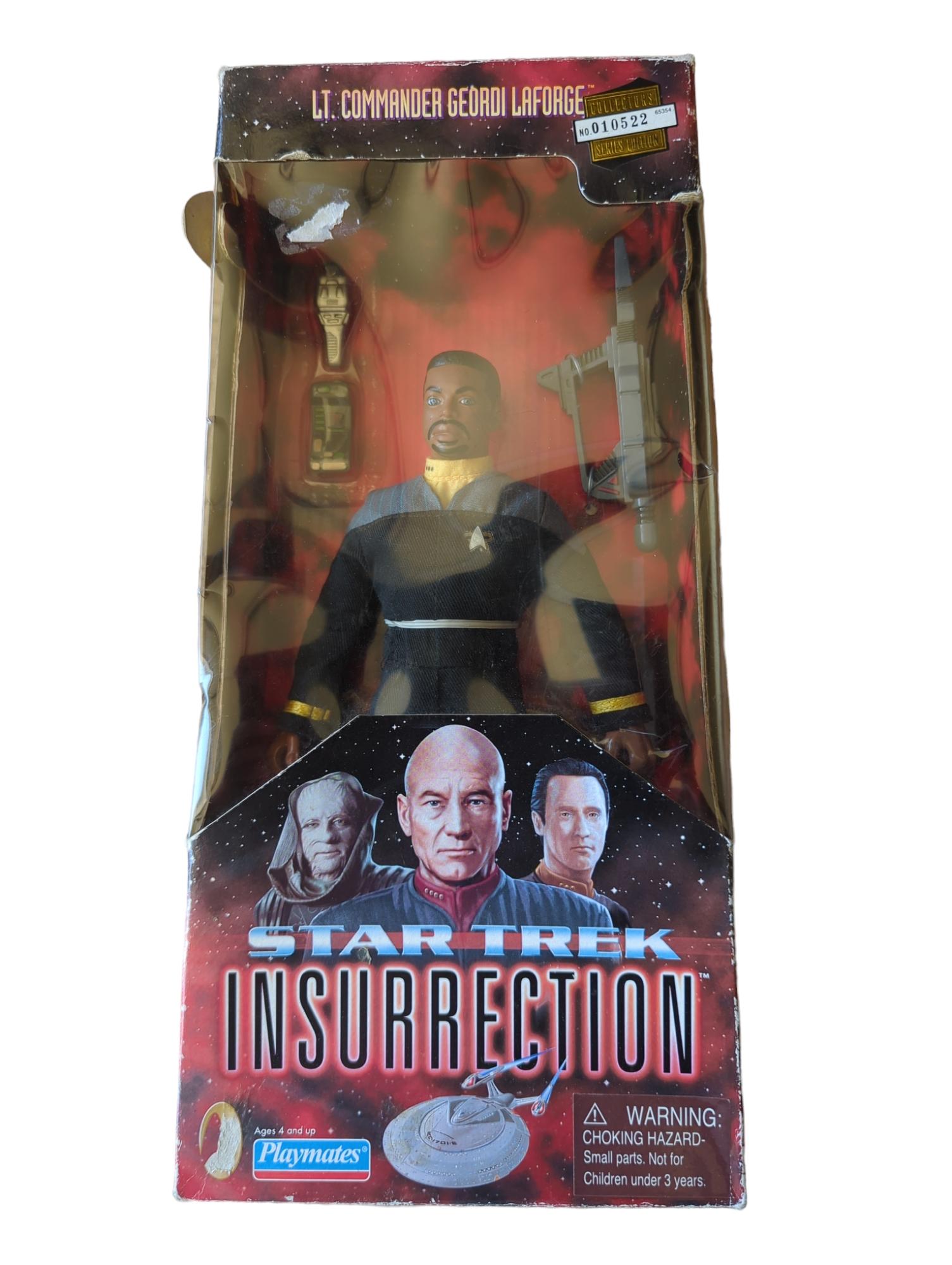 Playmates Star Trek Insurrection 9" Geordi LaForge Action Figure