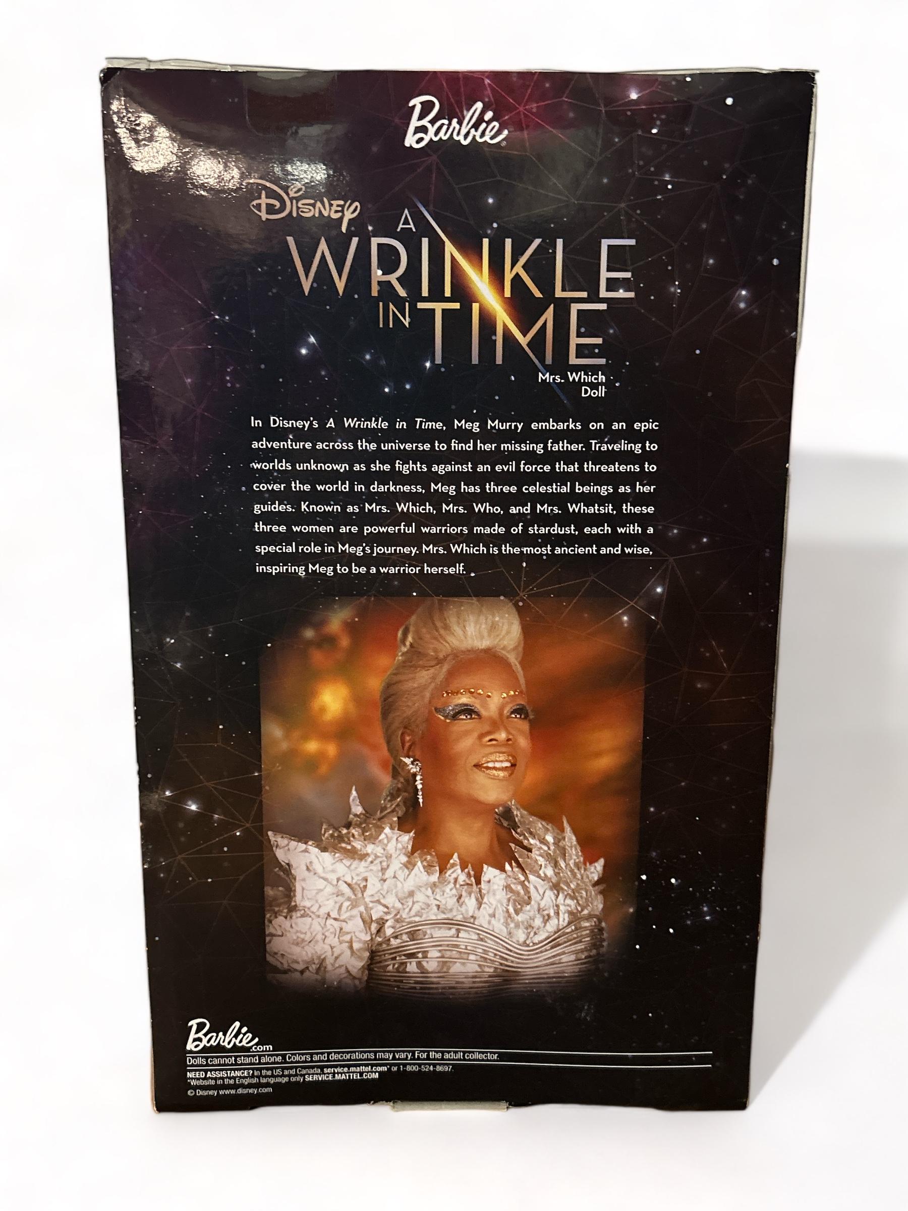 2017 Wrinkle in Time 'Mrs. Which' movie tie-in Barbie Signature Doll