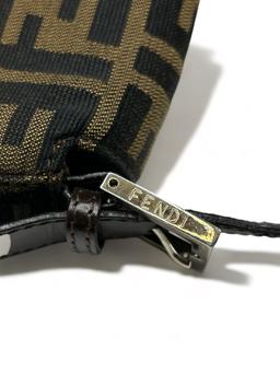 Y2K Fendi canvas purse