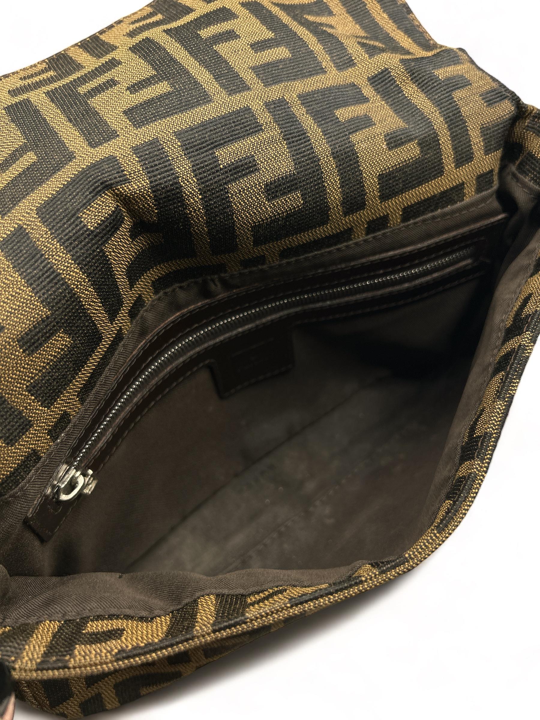 Y2K Fendi canvas purse