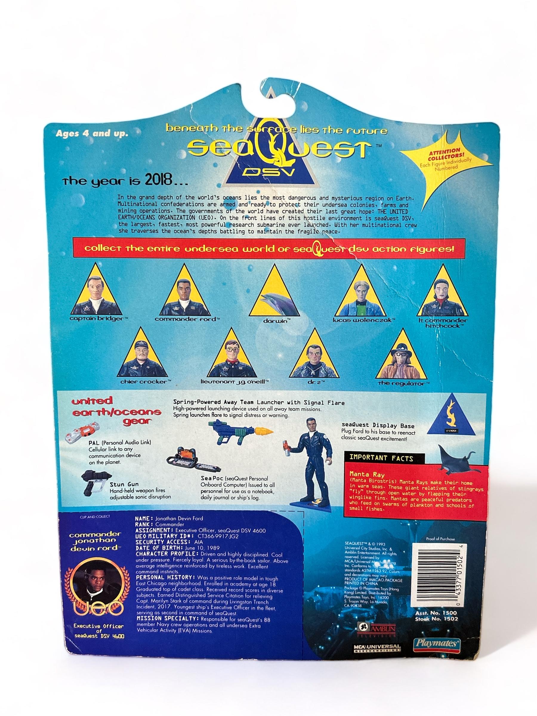 Seaquest DSV - Commander Jonathan Ford action figure