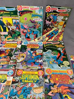 VINTAGE COMIC BOOK COLLECTION SUPERMAN LOT 23