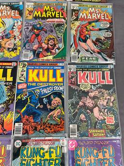 VINTAGE COMIC BOOK COLLECTION KARATE KULL KUNG-FU LOT 20