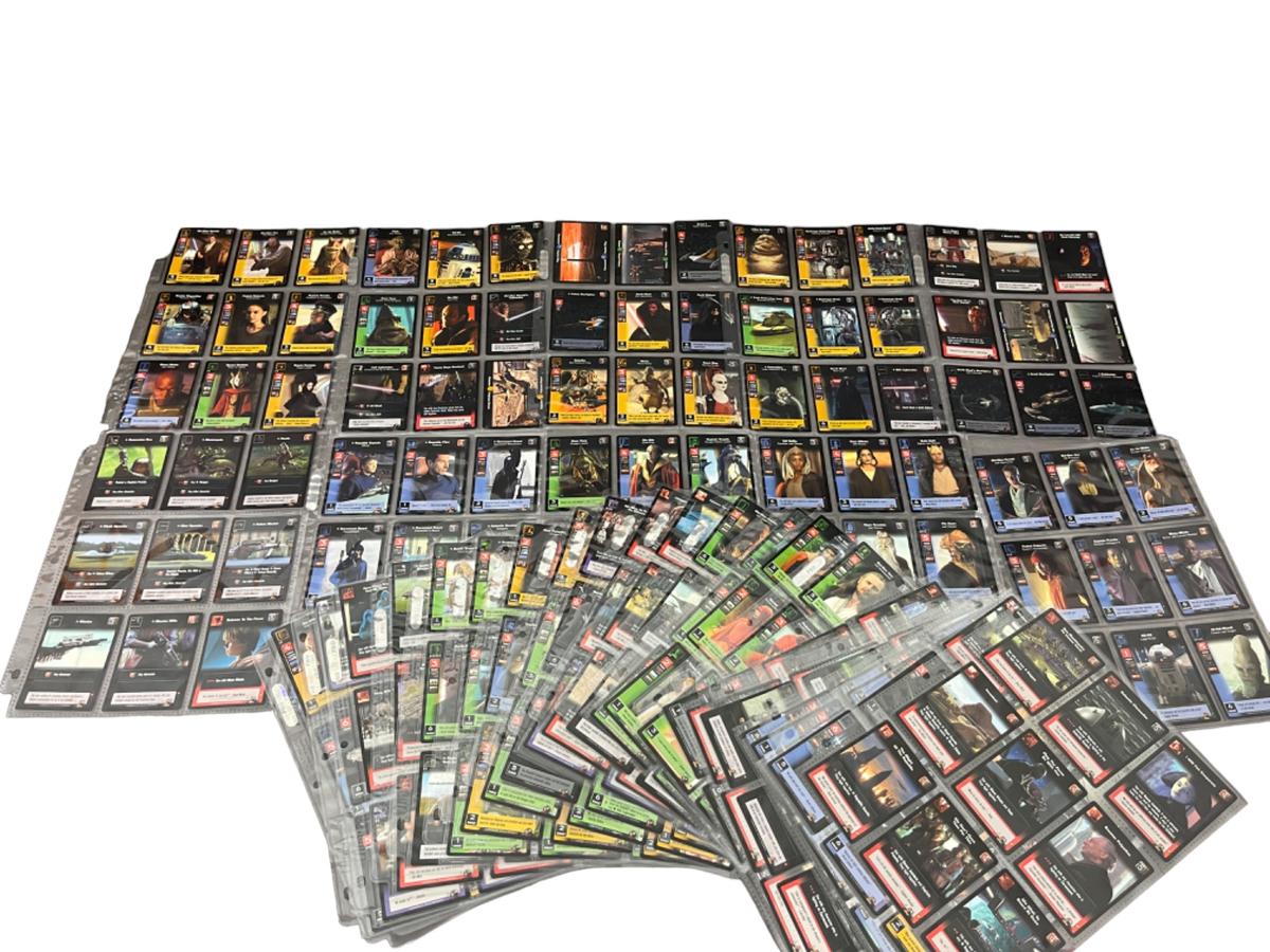 Star Wars Young Jedi Collectible Mixed Card Game Collection Lot of 293