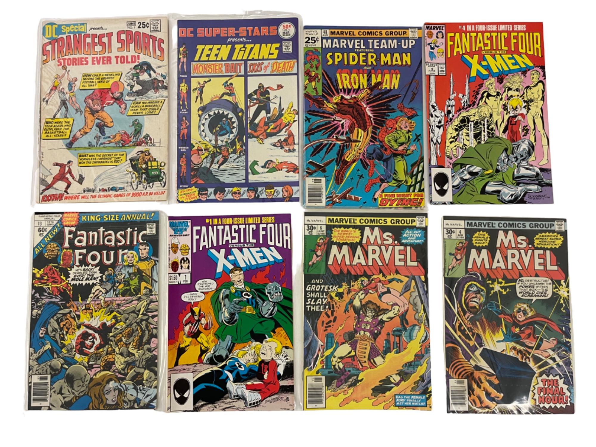 VINTAGE COMIC BOOK COLLECTION LOT VF