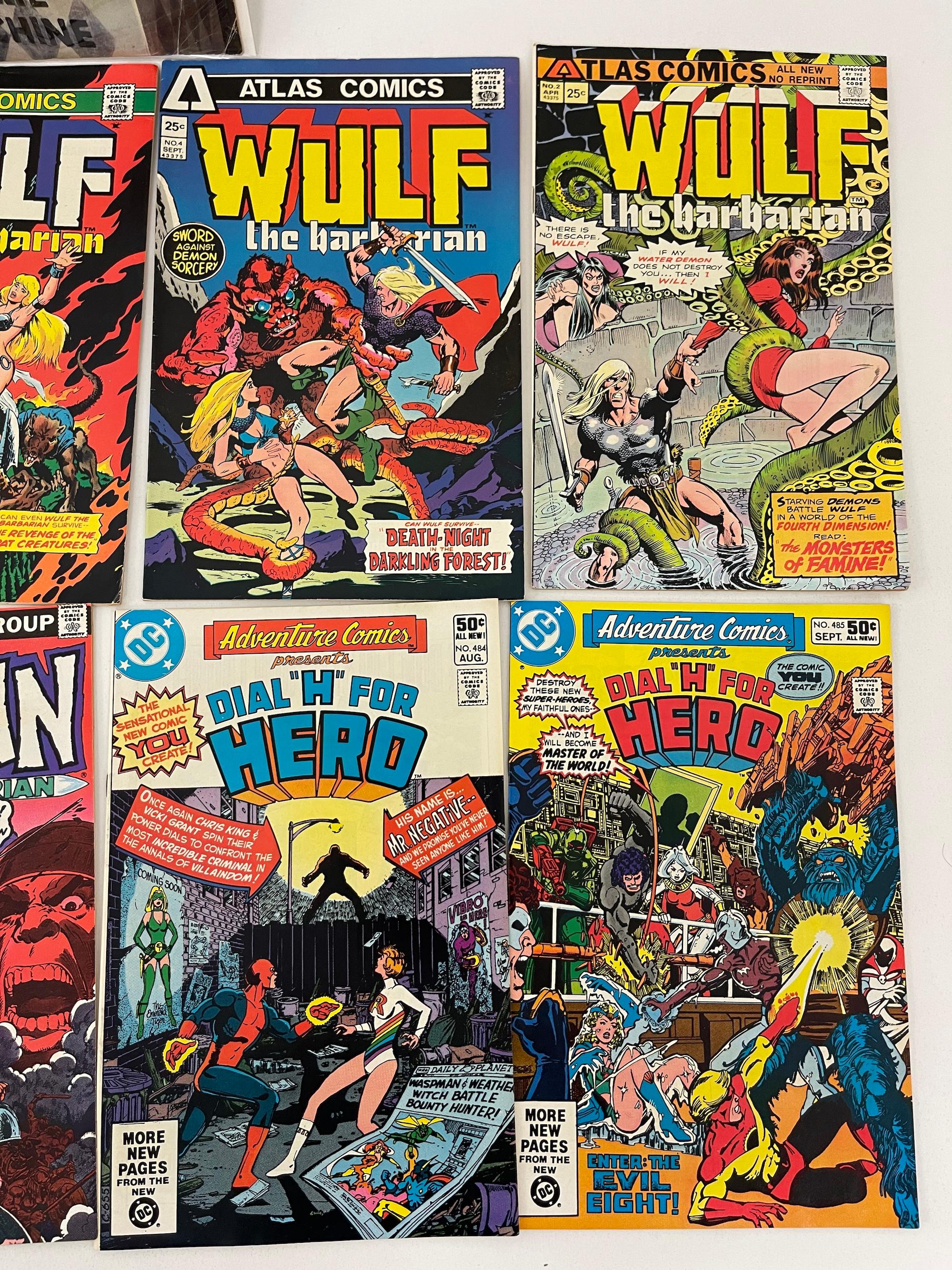 VINTAGE COMIC BOOK COLLECTION LOT VF