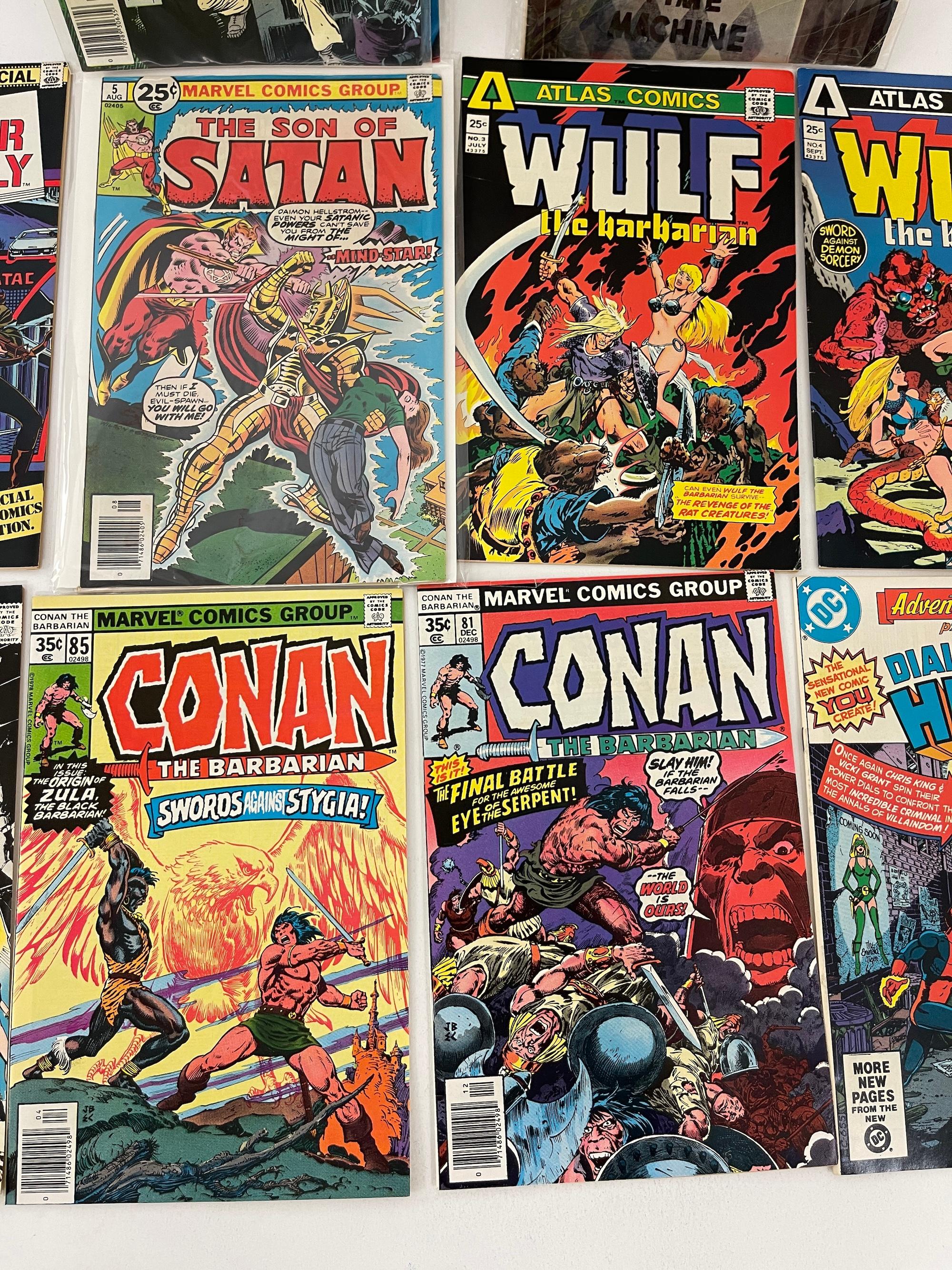 VINTAGE COMIC BOOK COLLECTION LOT VF