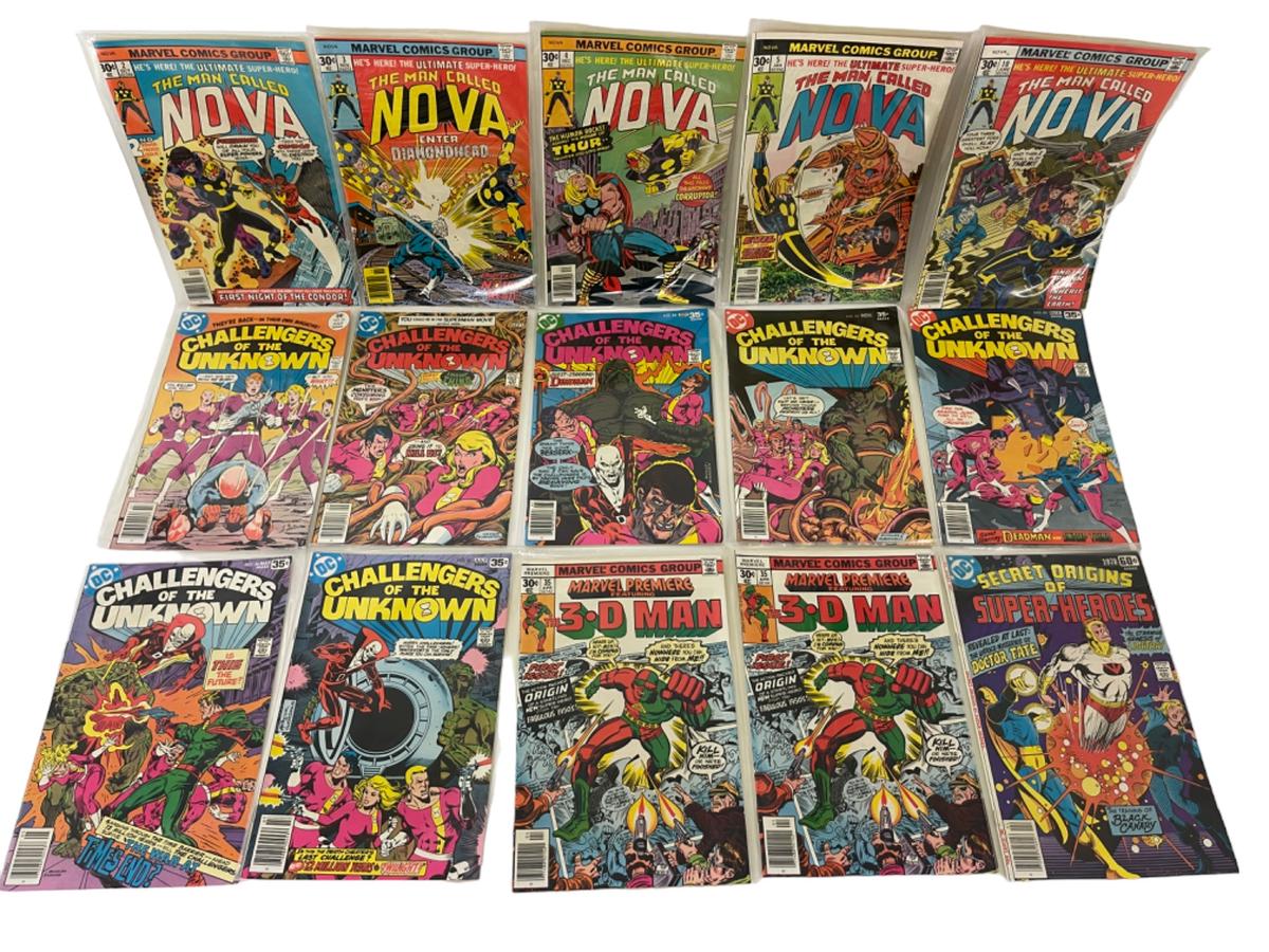 VINTAGE COMIC BOOK COLLECTION LOT VF