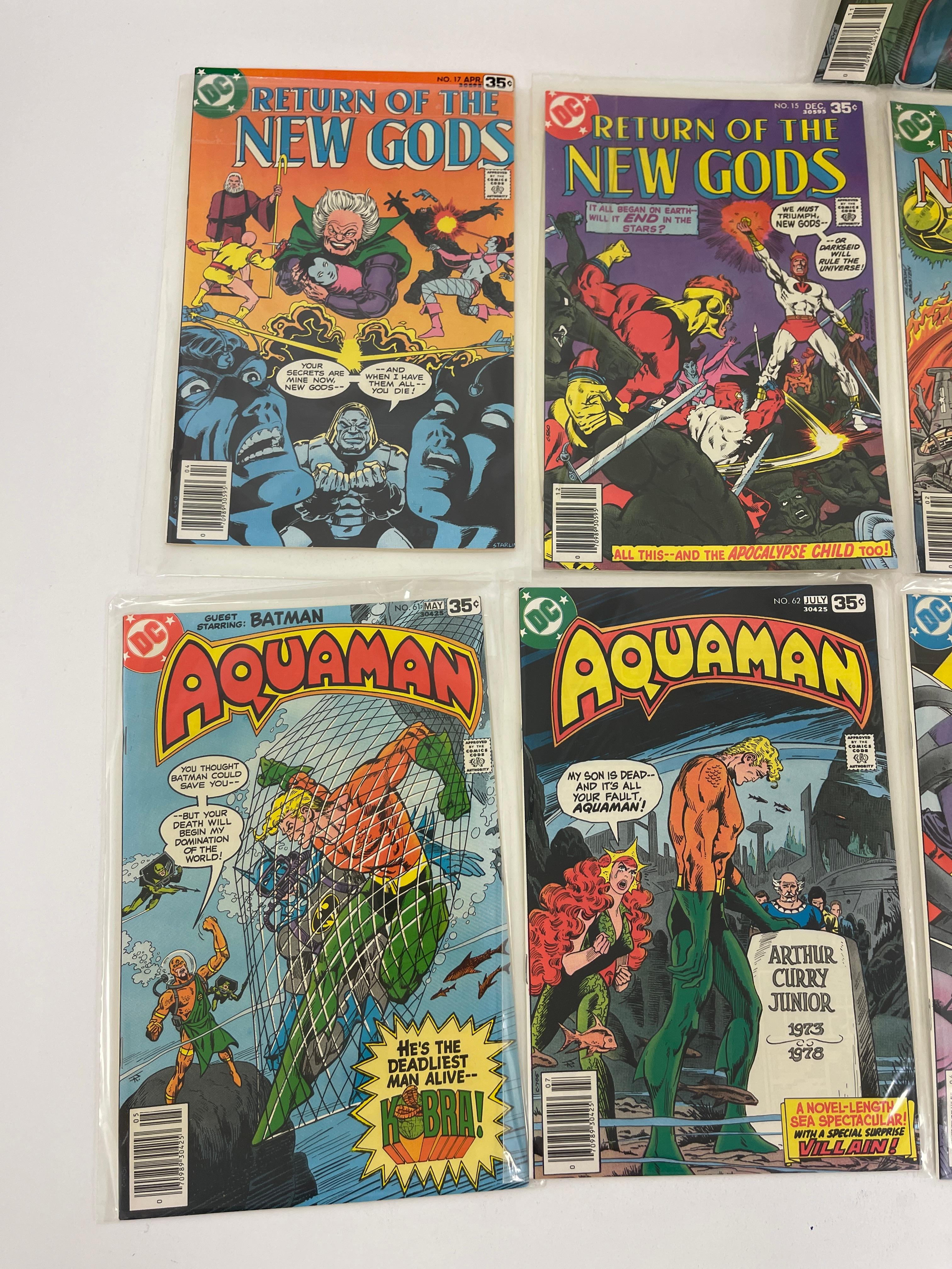 VINTAGE COMIC BOOK COLLECTION LOT VF