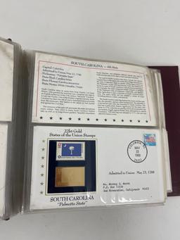 22kt Gold Replicas of the 1976 United States Flag Stamps