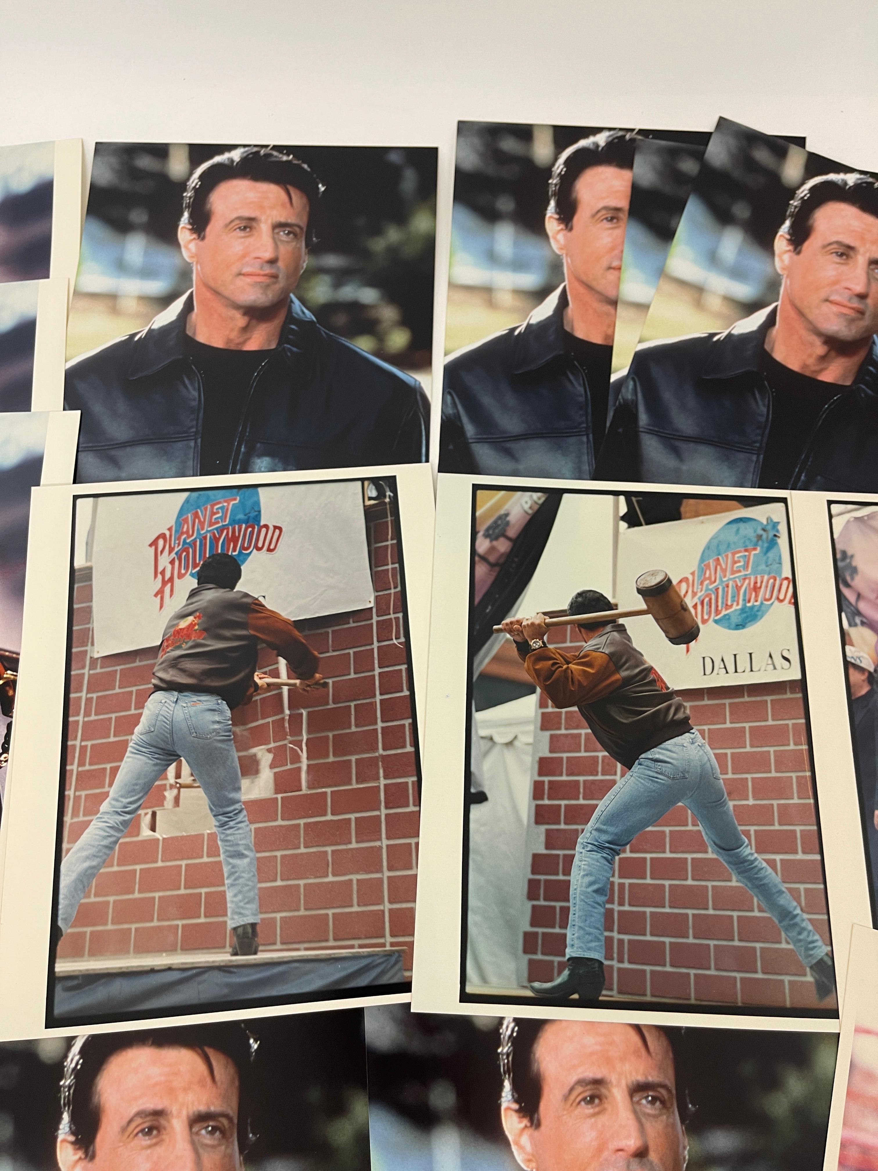 Sylvester Stallone Rocky V Behind the Scenes Photo Lot 15