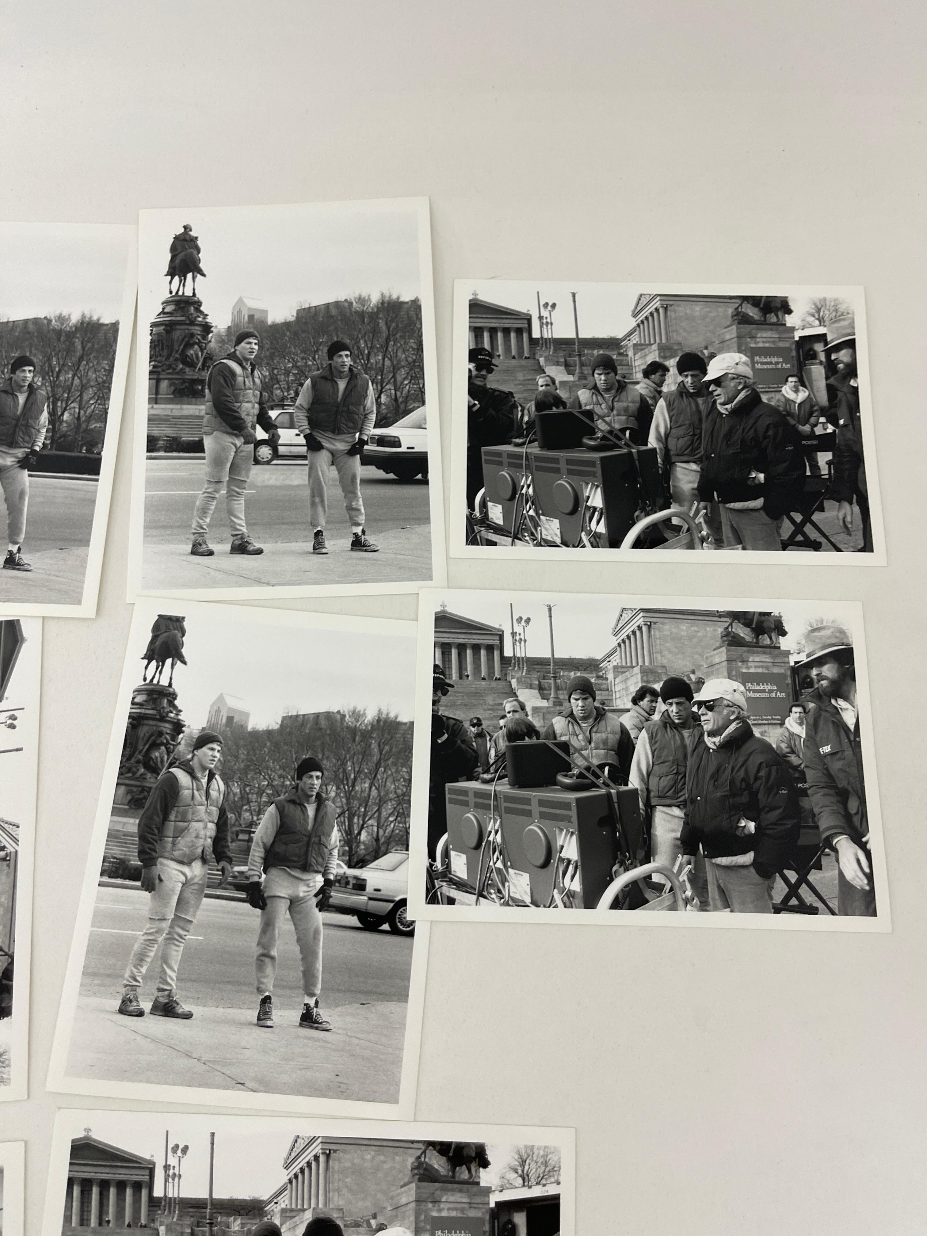 Sylvester Stallone Rocky V Behind the Scenes Photo Lot 10