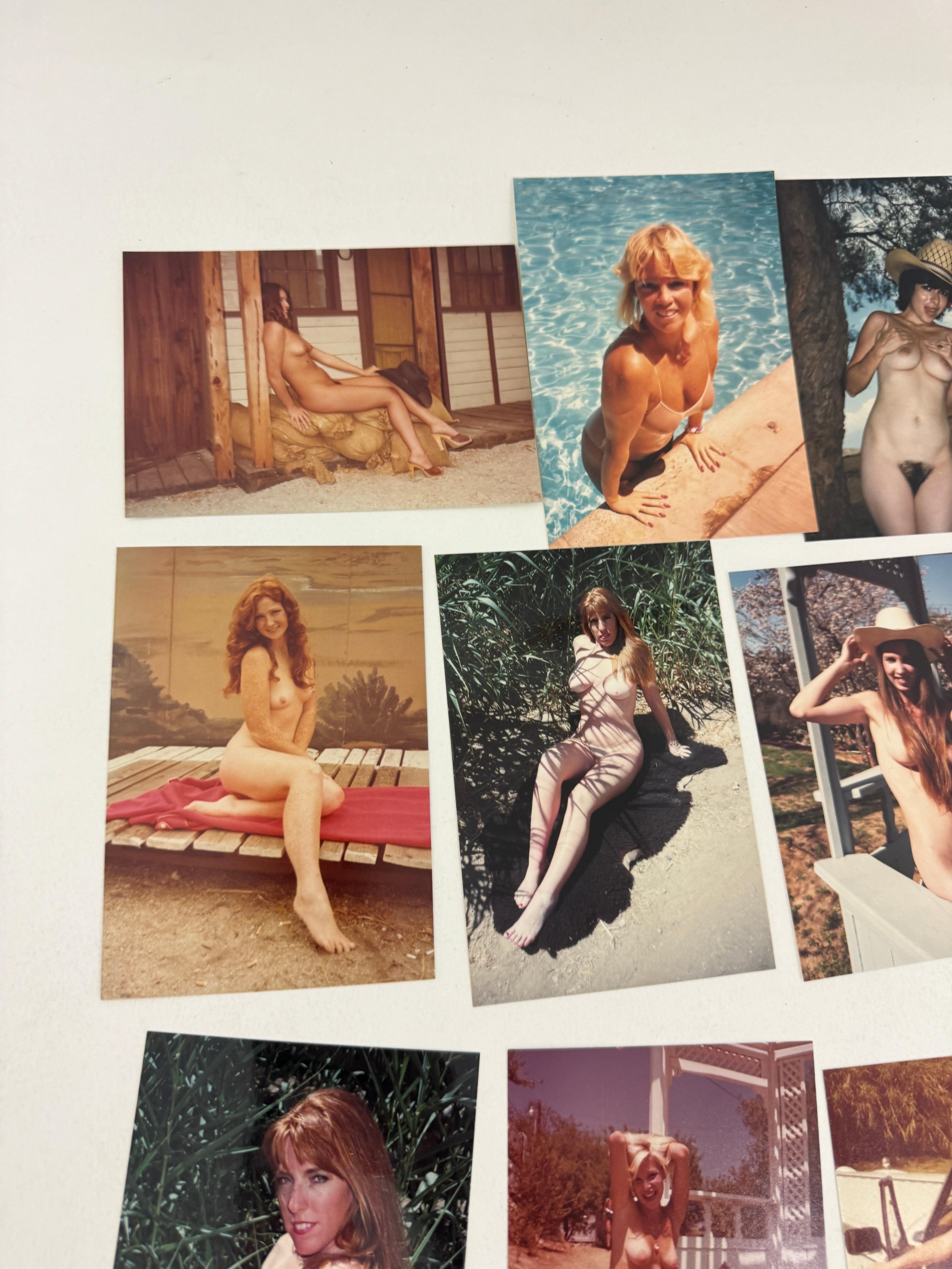 Vintage Pin-Up Nude Female Model Erotic Risque Photograph Collection Lot