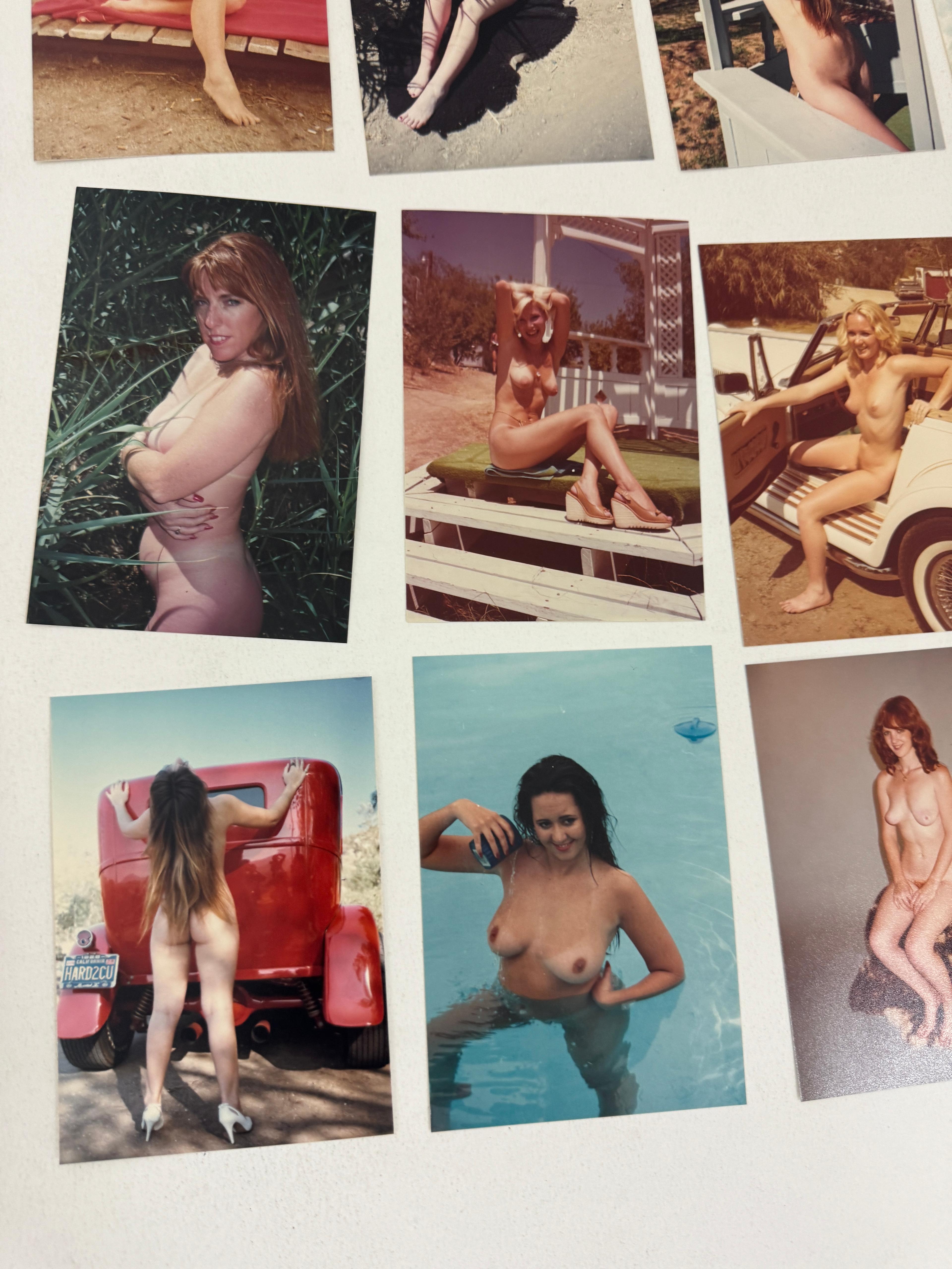 Vintage Pin-Up Nude Female Model Erotic Risque Photograph Collection Lot