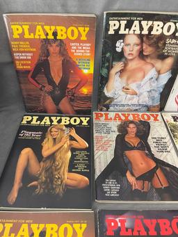 VIntage Playboy Magazine Collection Lot of 19