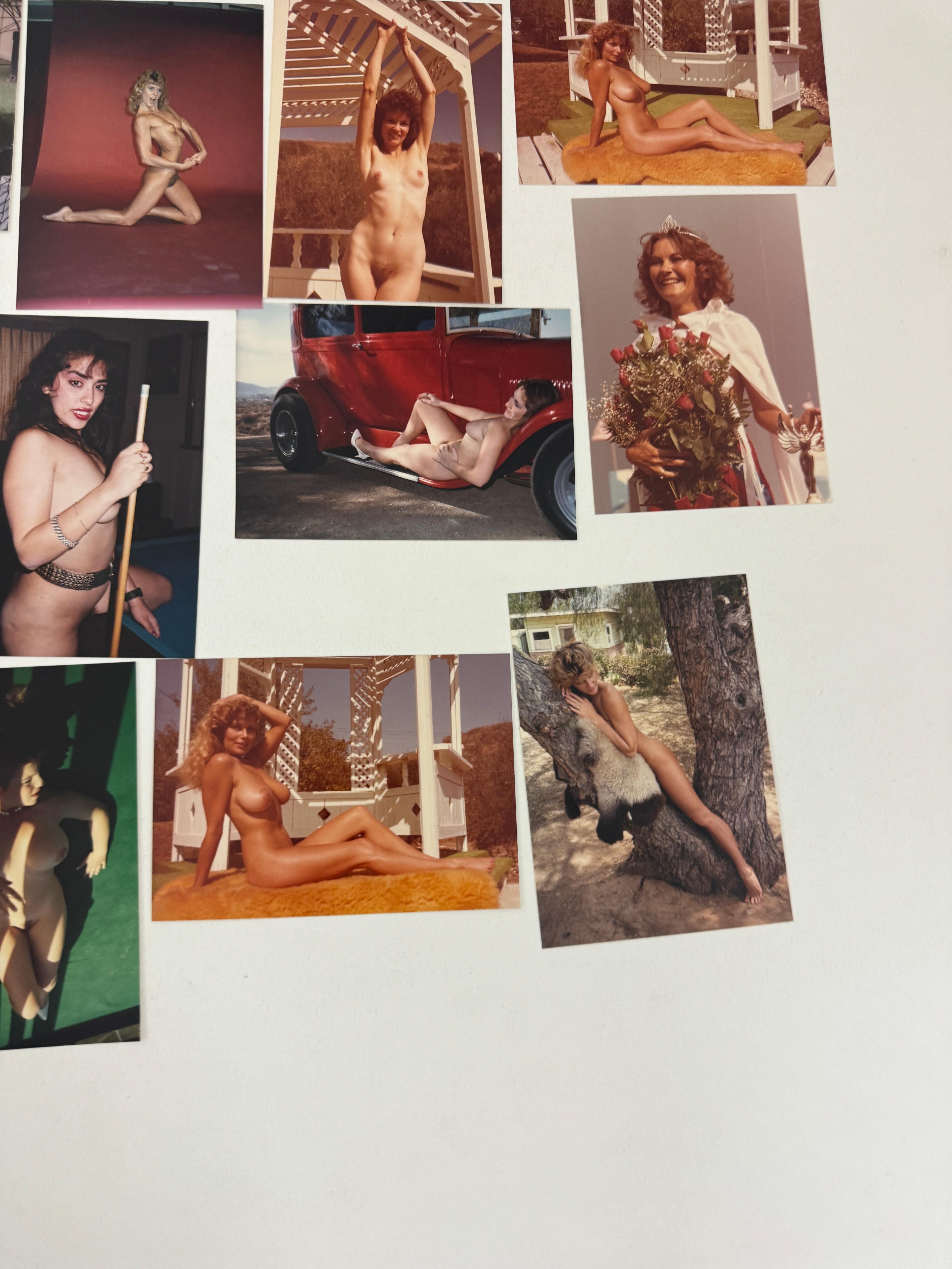 Vintage Pin-Up Nude Female Model Erotic Risque Photograph Collection Lot