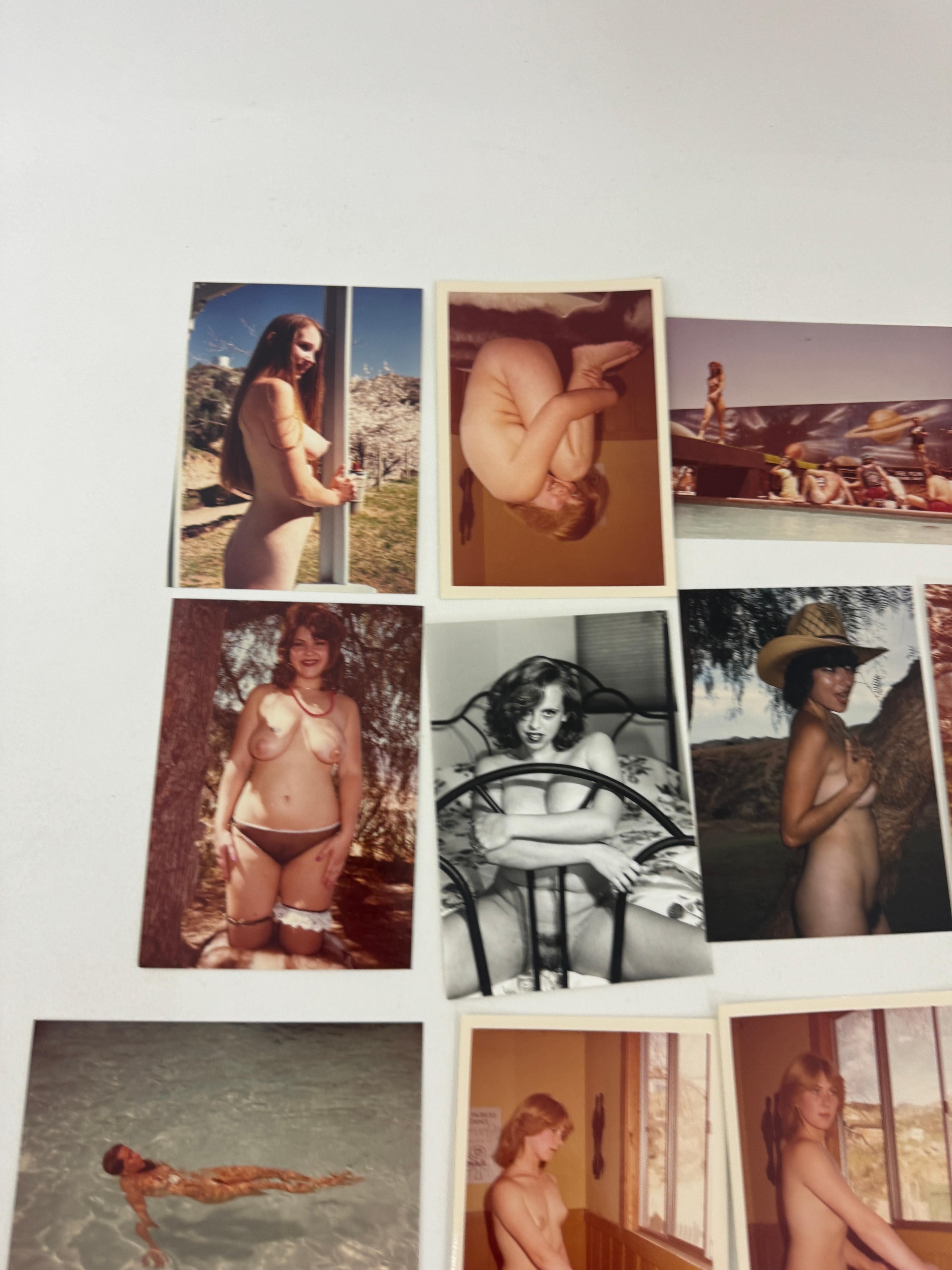 Vintage Pin-Up Nude Female Model Erotic Risque Photograph Collection Lot