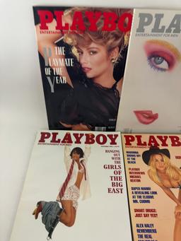 Vintage 1980s 90s Playboy Magazine Collection Lot 20